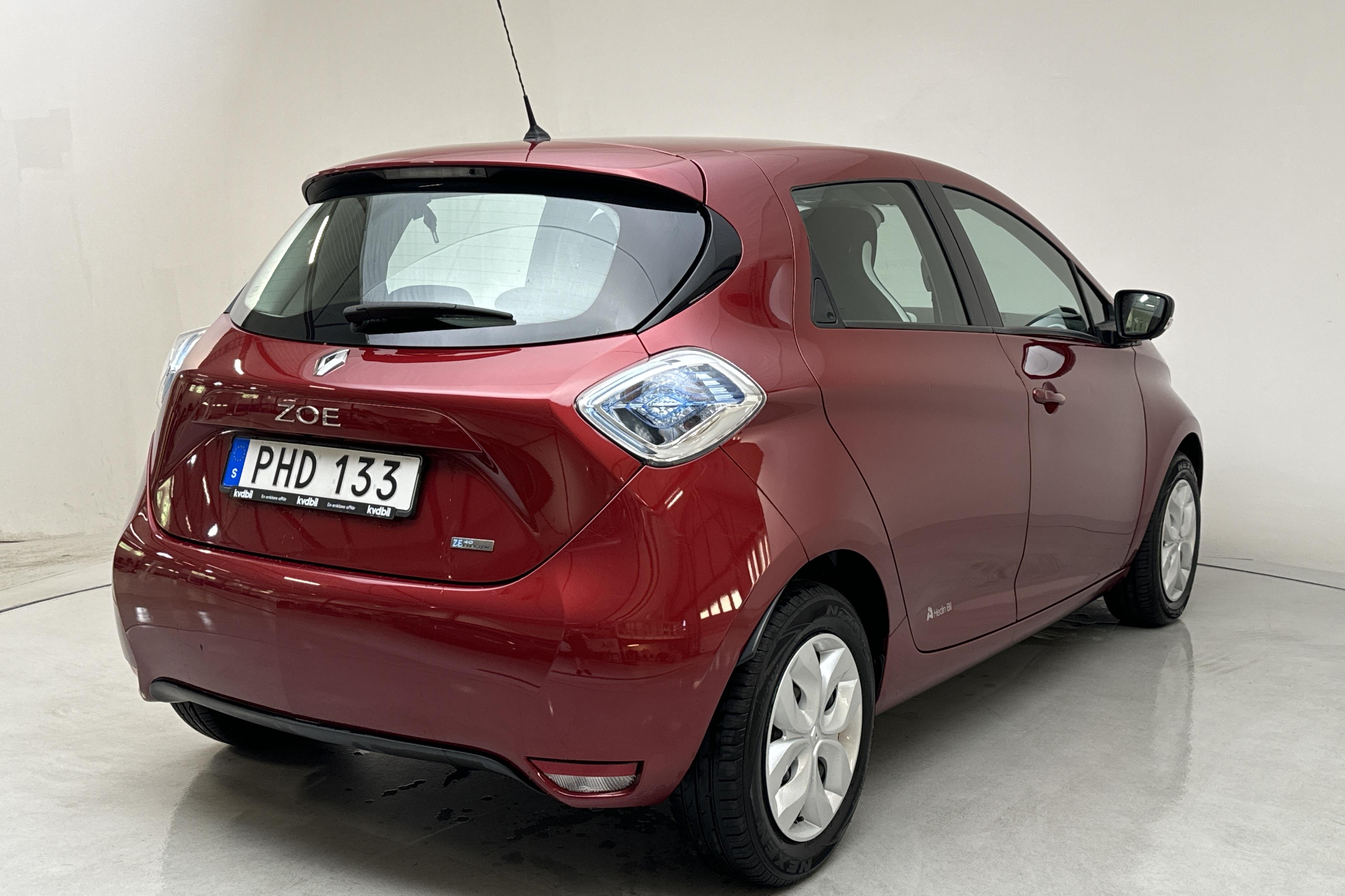 Renault Zoe 41 kWh R90 (92hk) - 100 630 km - Automatyczna - Dark Red - 2017