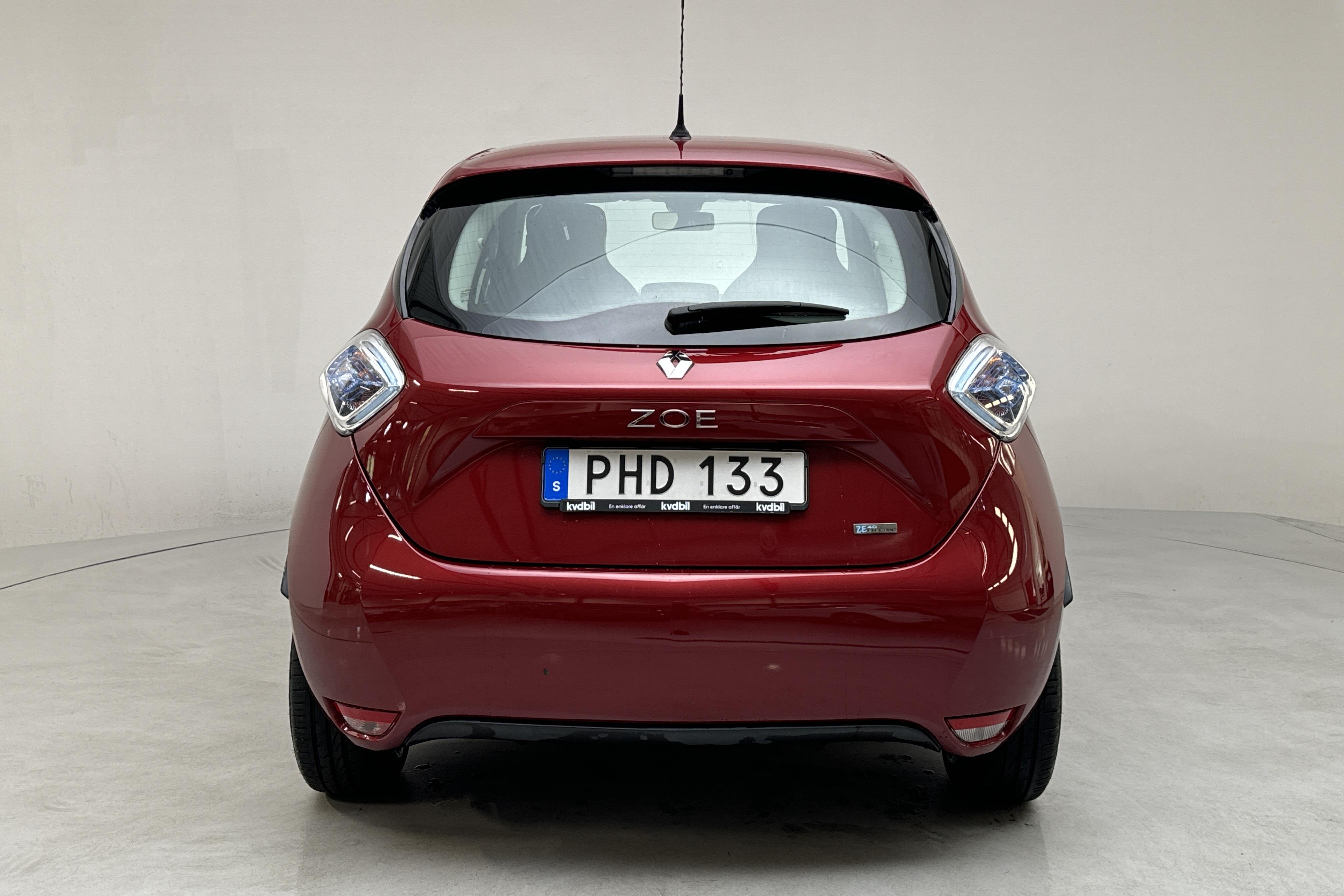 Renault Zoe 41 kWh R90 (92hk) - 100 630 km - Automatyczna - Dark Red - 2017