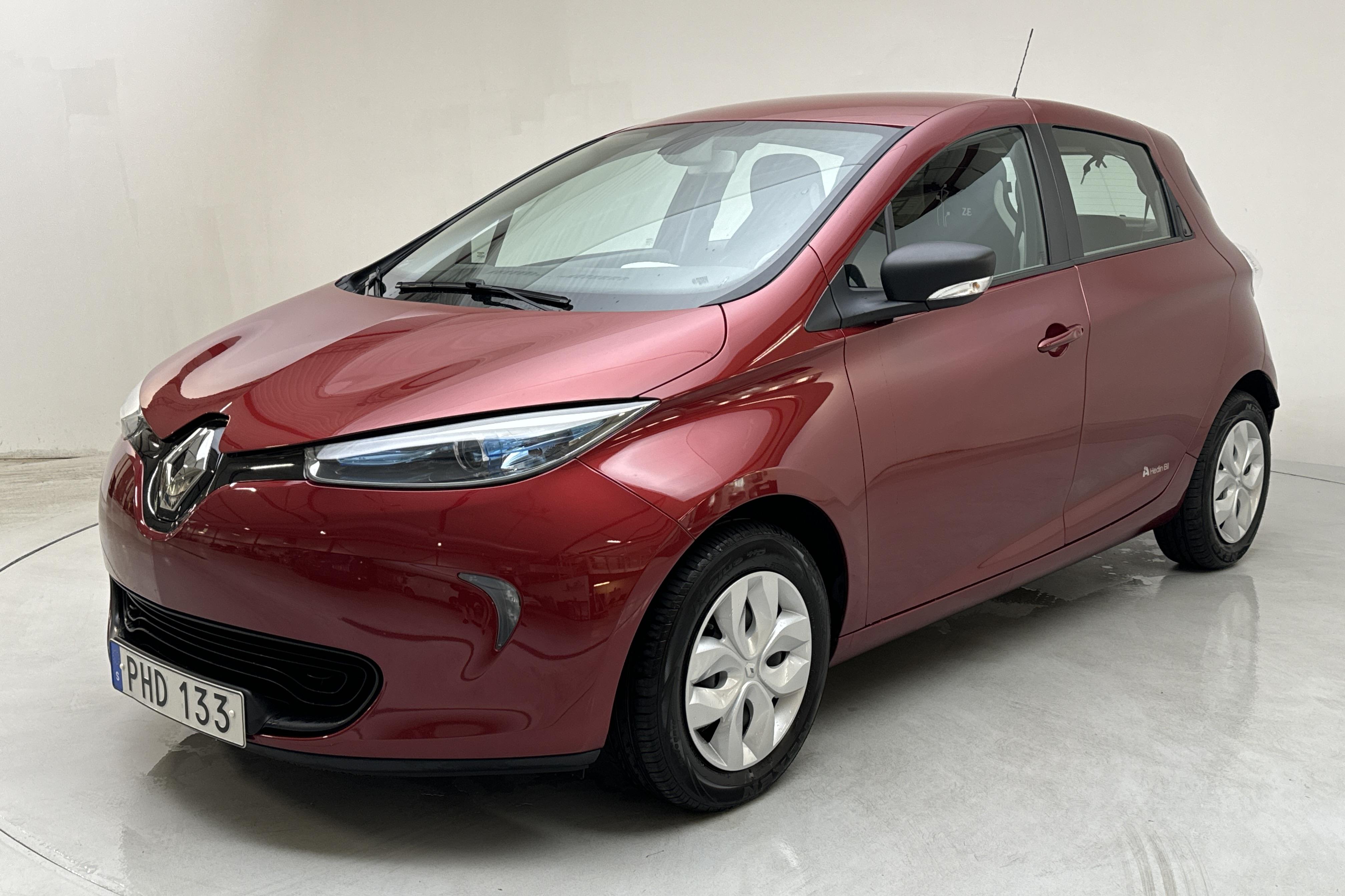 Renault Zoe 41 kWh R90 (92hk) - 100 630 km - Automatyczna - Dark Red - 2017