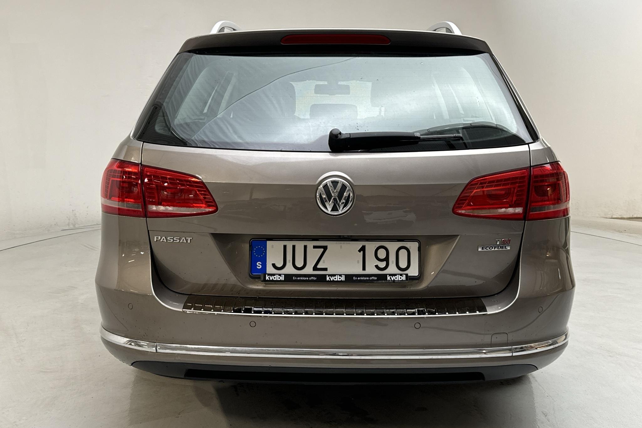 VW Passat 1.4 TSI EcoFuel Variant (150hk) - 166 000 km - Automatyczna - Light Brown - 2011