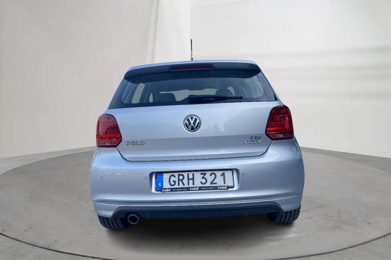 VW Polo 1.2 TSI 5dr (90hk) - 88 410 km - Käsitsi - hõbe - 2017