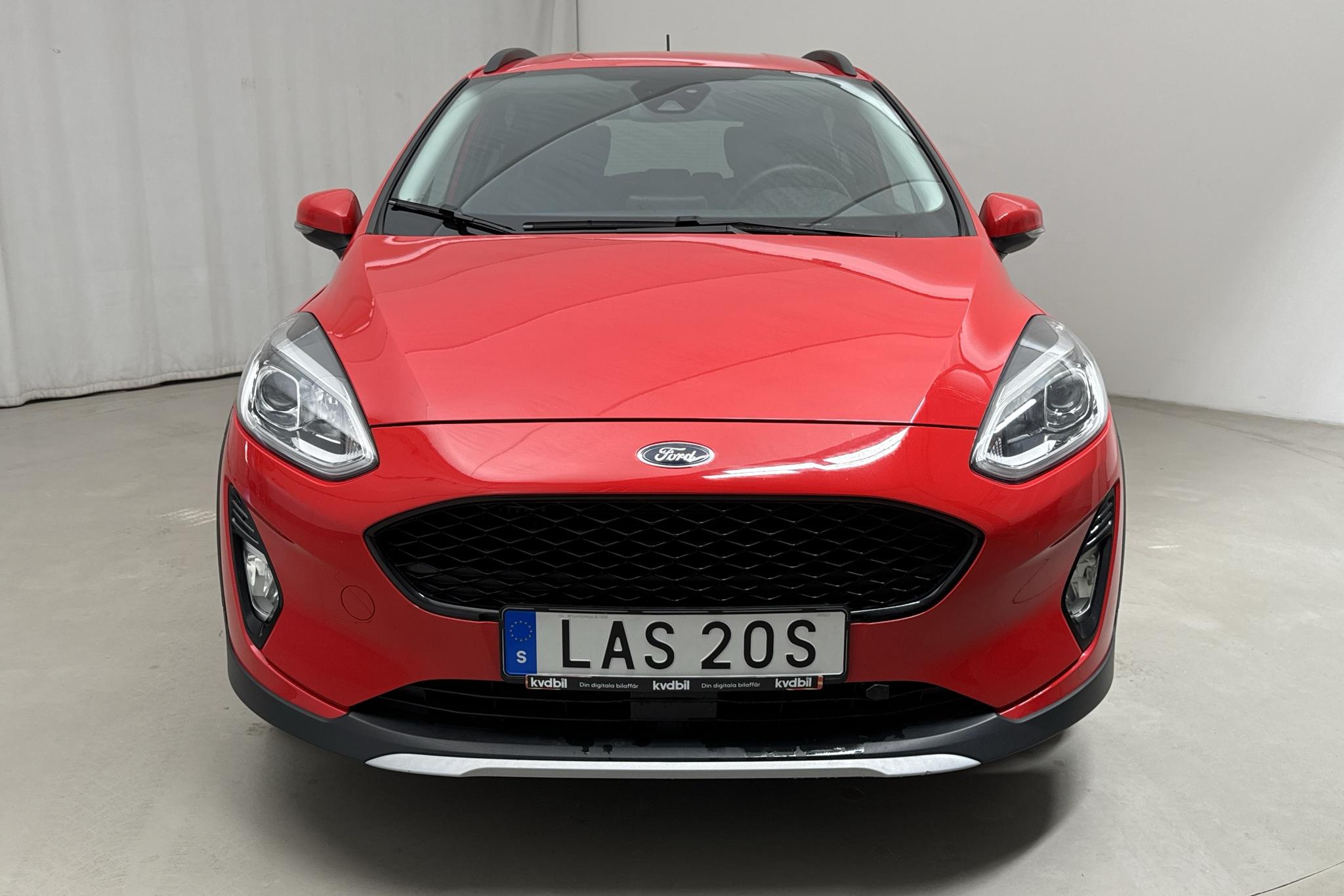 Ford Fiesta 1.0T EcoBoost 5dr (100hk) - 32 360 km - Automatic - red - 2020