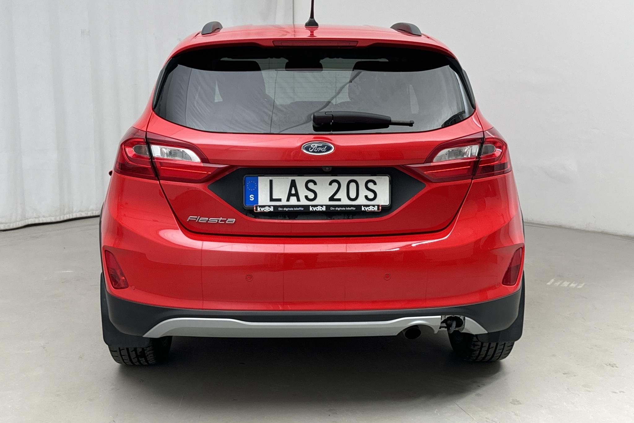 Ford Fiesta 1.0T EcoBoost 5dr (100hk) - 32 360 km - Automatic - red - 2020