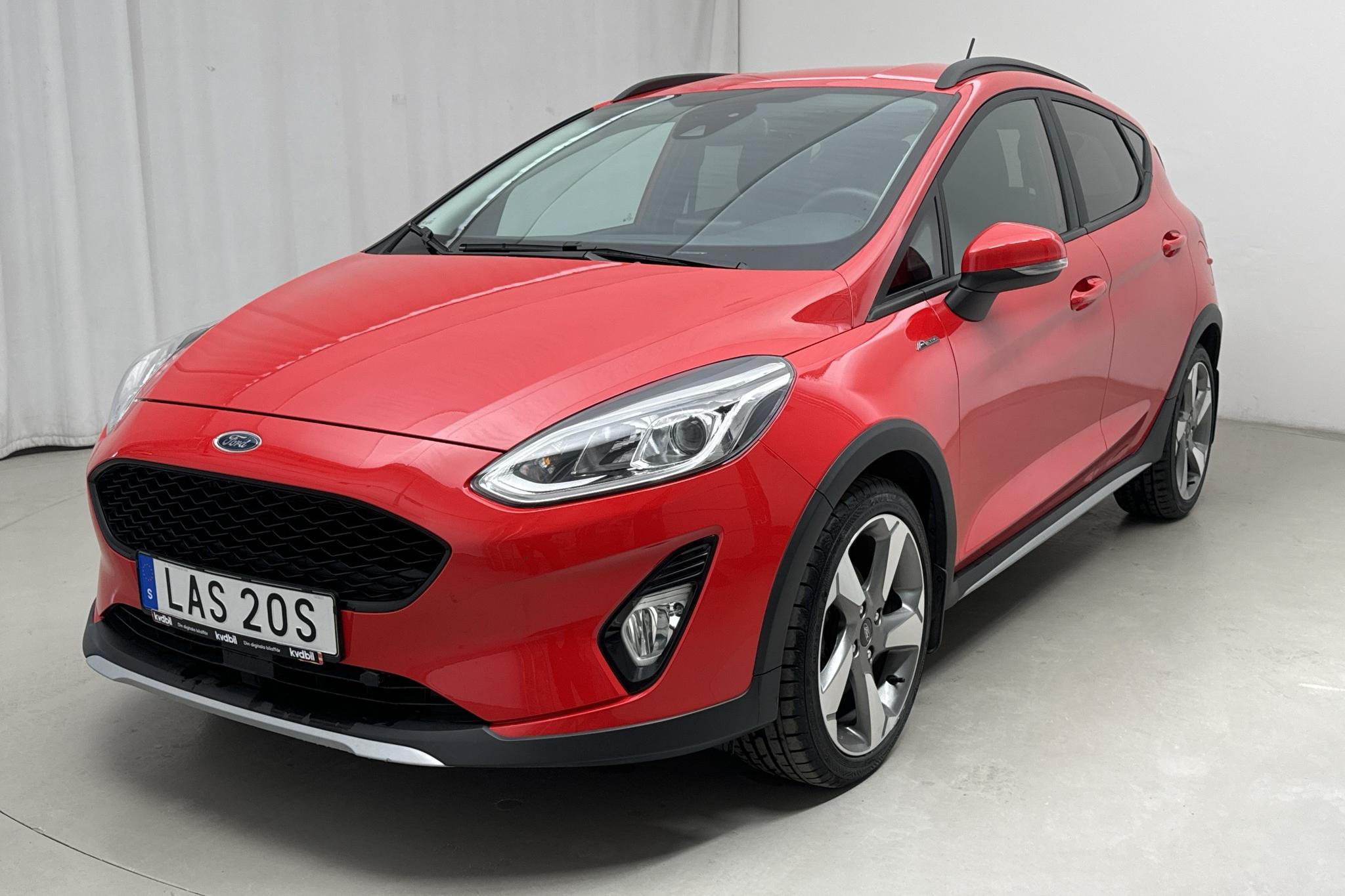 Ford Fiesta 1.0T EcoBoost 5dr (100hk) - 32 360 km - Automatic - red - 2020