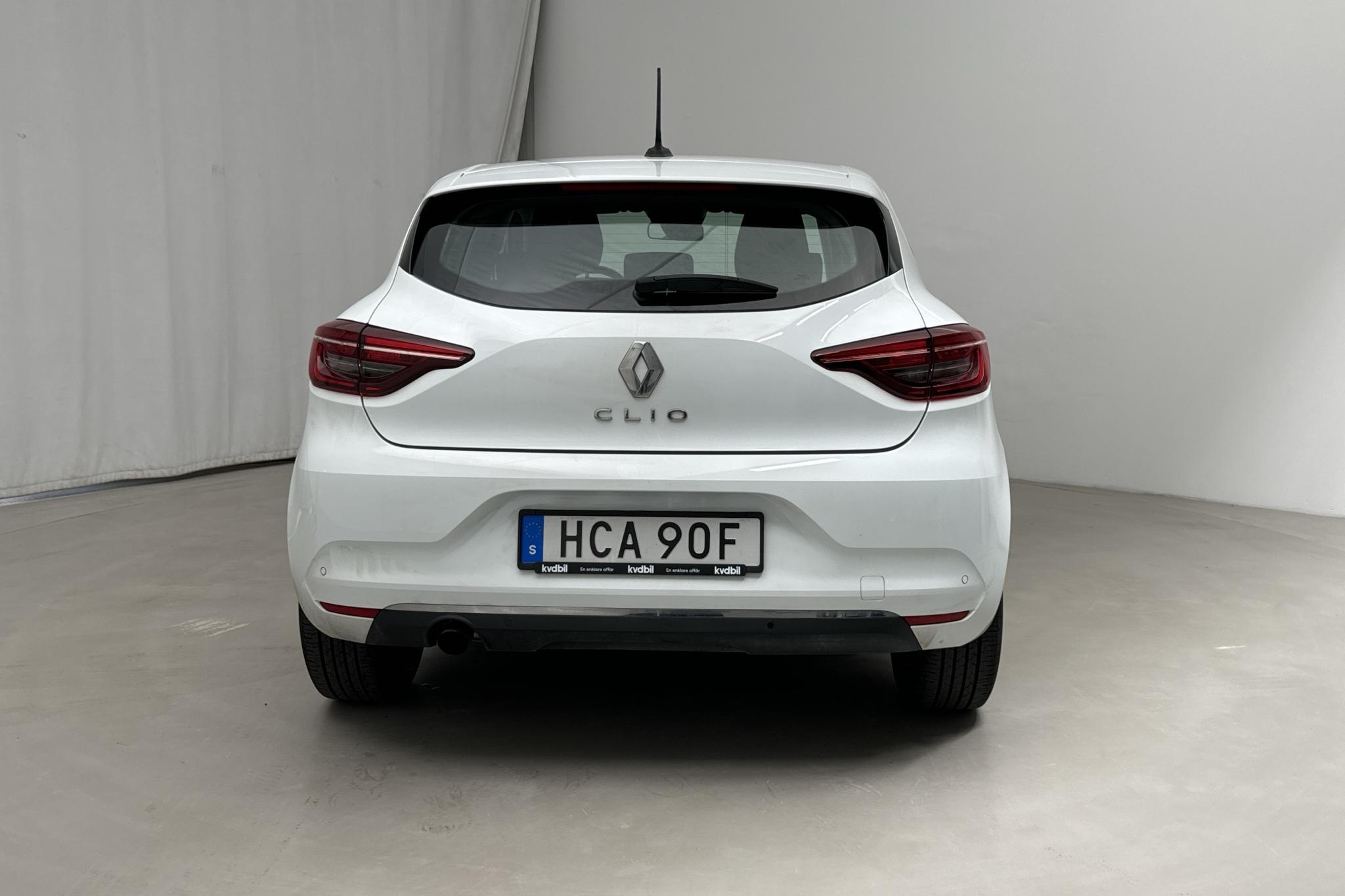 Renault Clio V 1.0 TCe 5dr (100hk) - 83 510 km - Manualna - biały - 2020