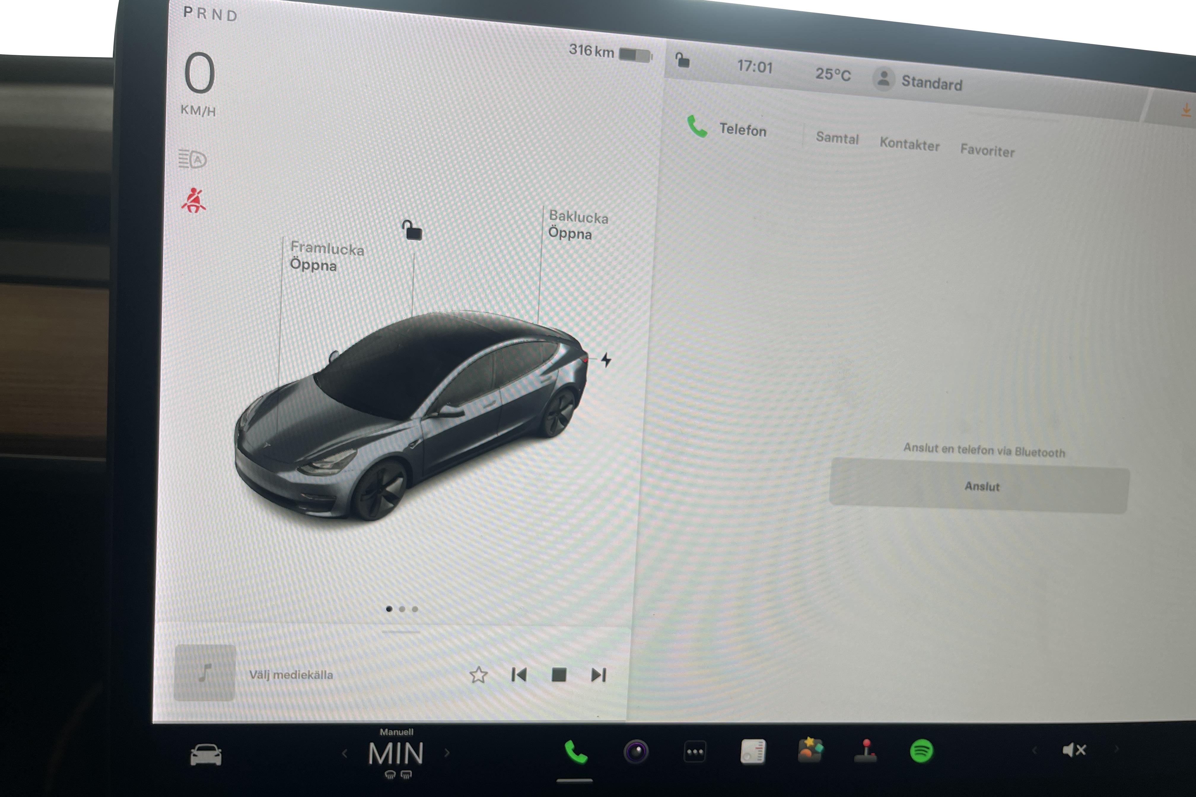 Tesla Model 3 Long Range Dual Motor AWD - 6 717 mil - Automat - grå - 2021