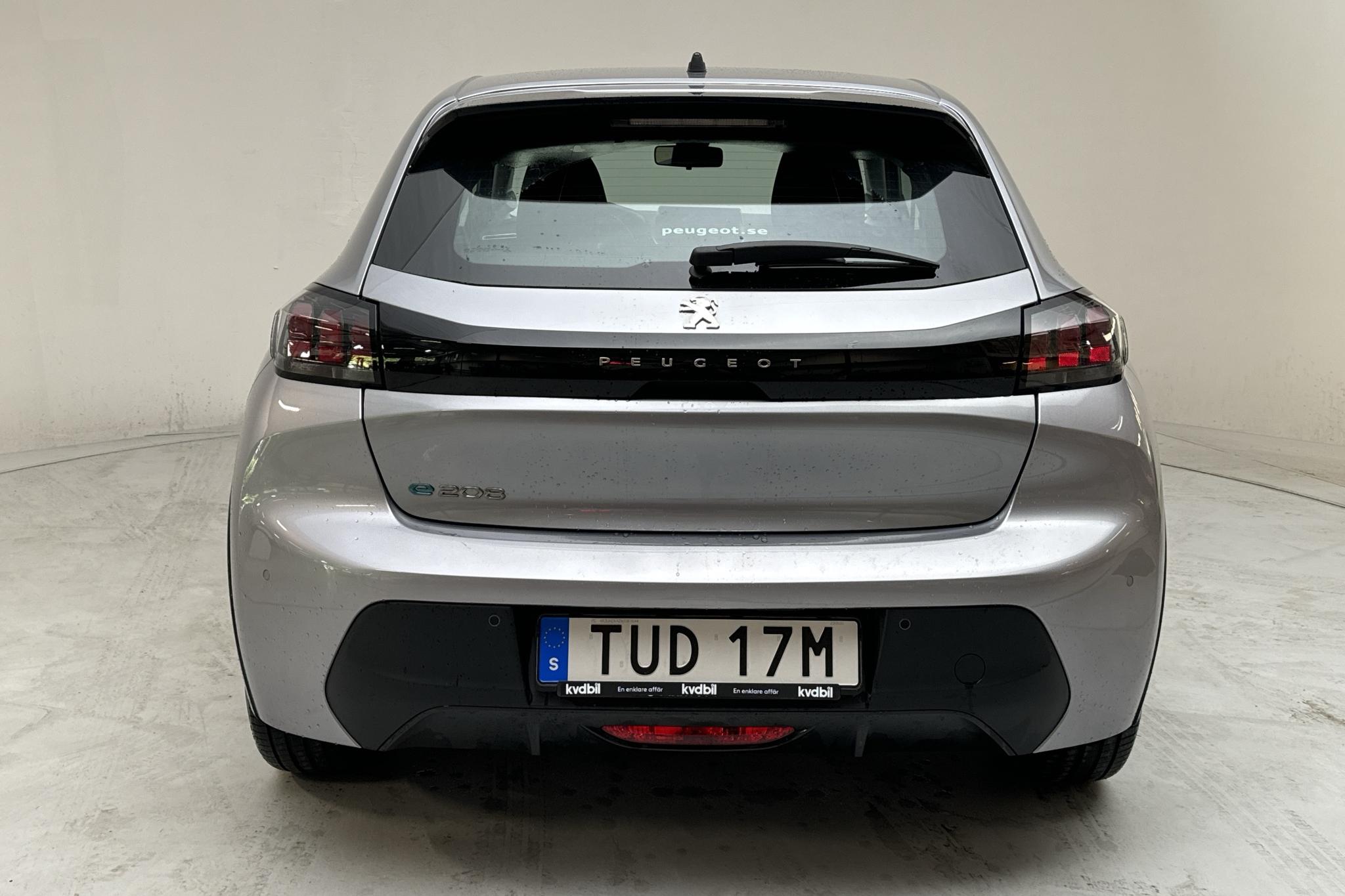 Peugeot e-208 50 kWh 5dr (136hk) - 14 120 km - Automaattinen - harmaa - 2022