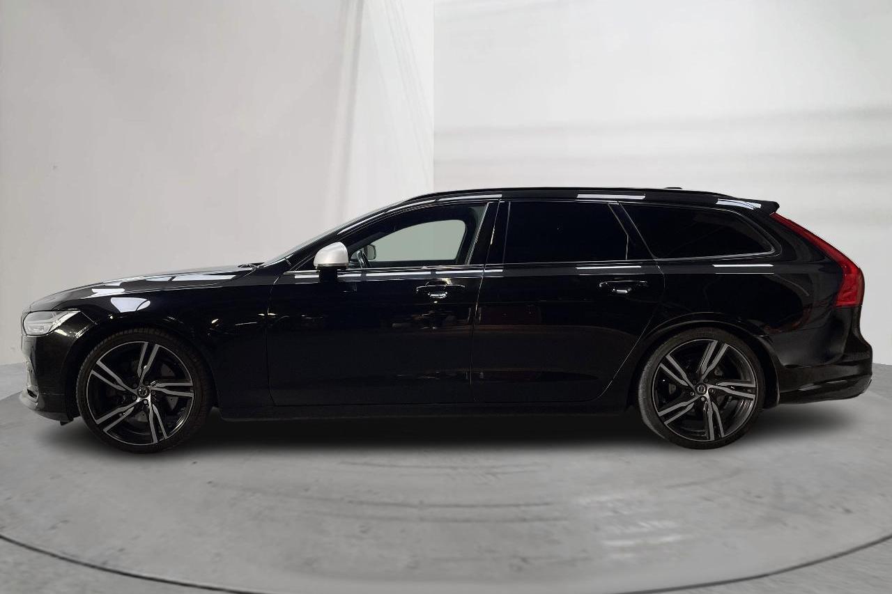 Volvo V90 D5 AWD (235hk) - 17 592 mil - Automat - svart - 2018