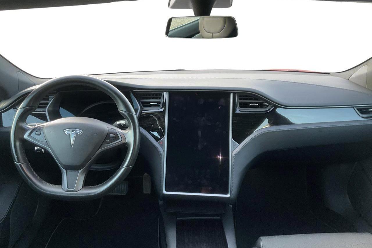 Tesla Model S 75D - 151 250 km - Automatyczna - czerwony - 2018