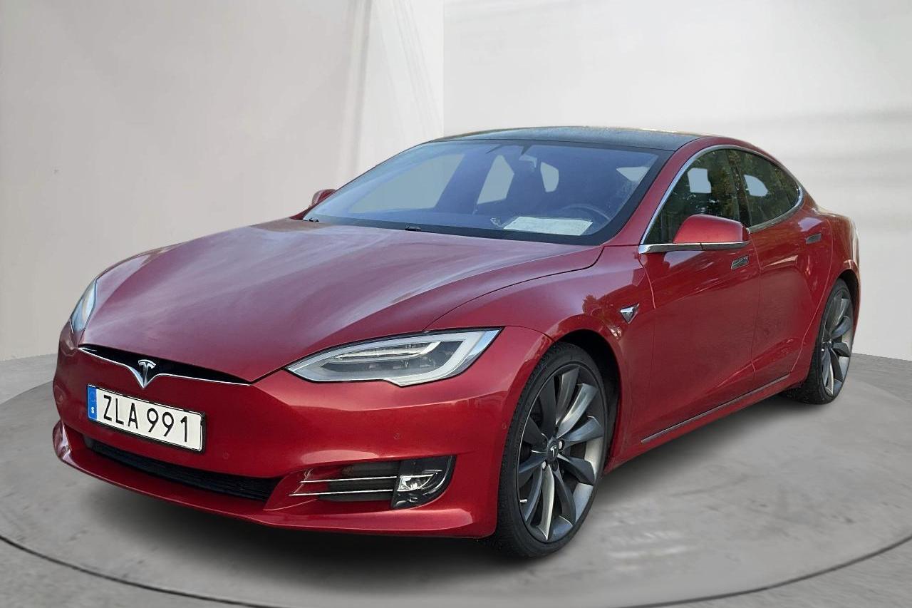 Tesla Model S 75D - 151 250 km - Automatyczna - czerwony - 2018