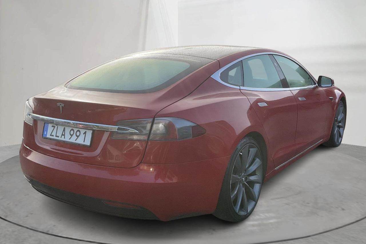 Tesla Model S 75D - 151 250 km - Automatic - red - 2018