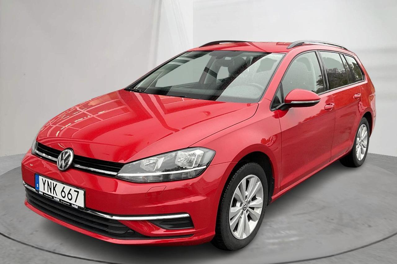 VW Golf VII 1.4 TSI Multifuel Sportscombi (125hk) - 69 130 km - Käsitsi - punane - 2018