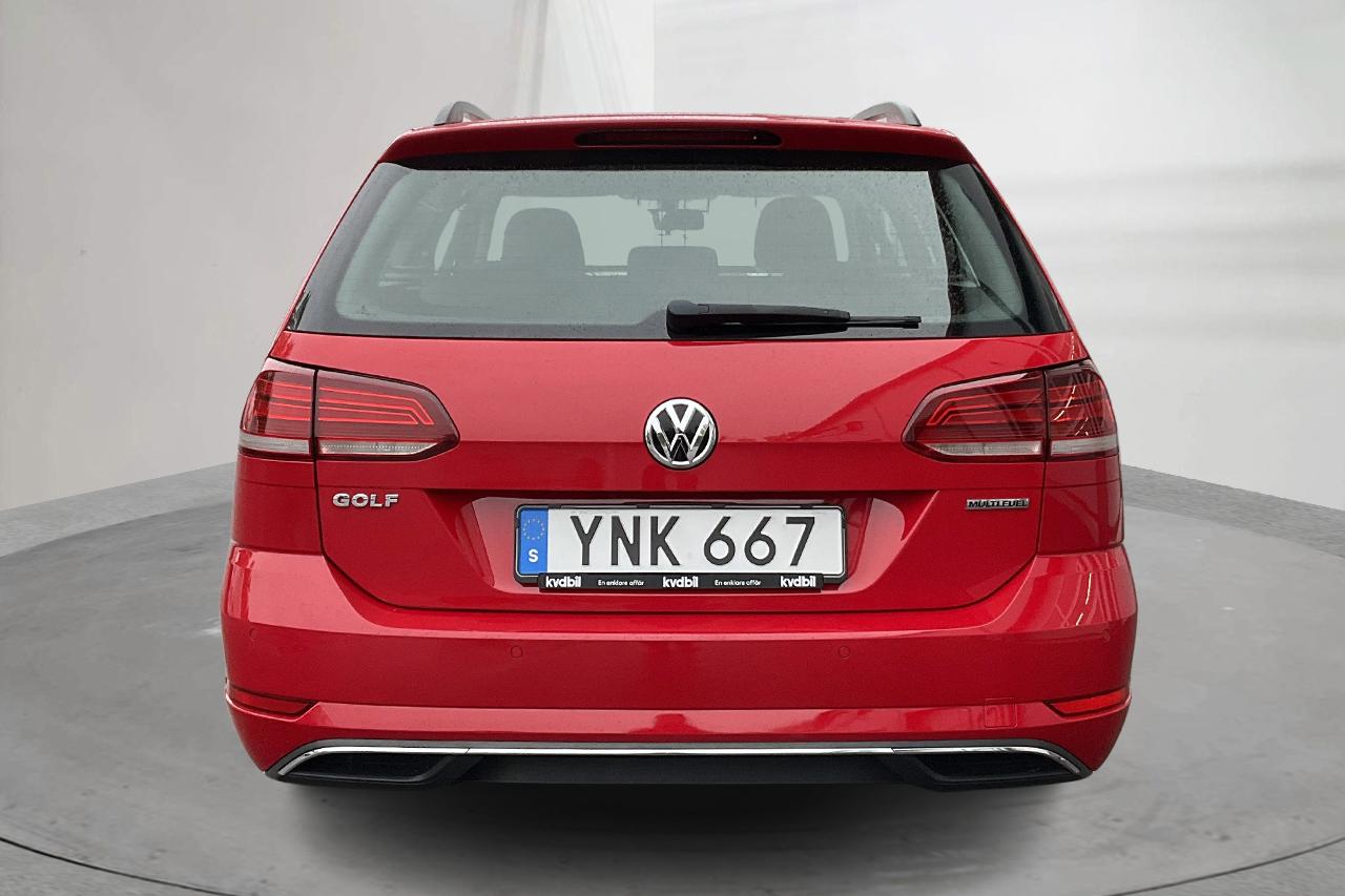 VW Golf VII 1.4 TSI Multifuel Sportscombi (125hk) - 69 130 km - Manuaalinen - punainen - 2018