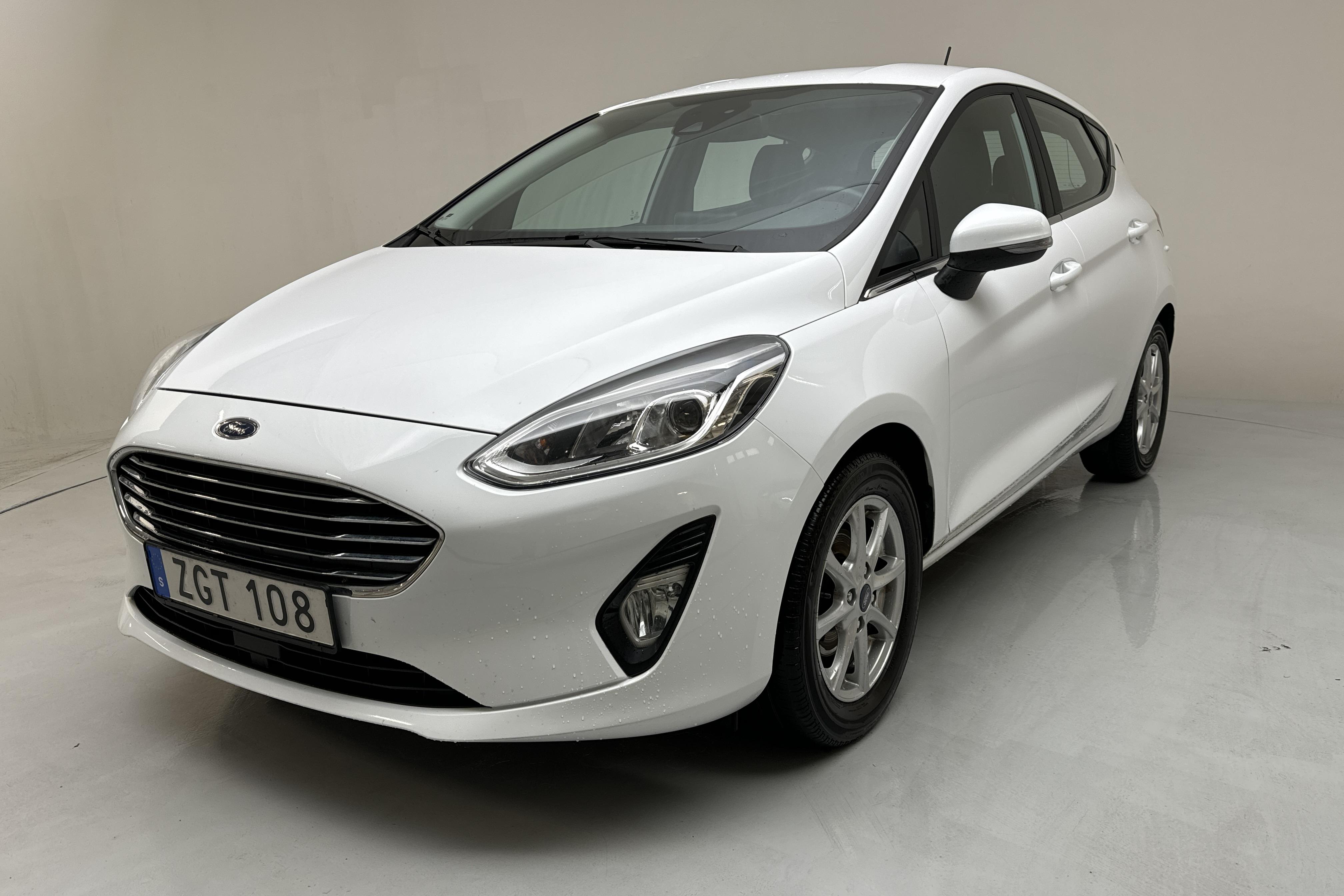 Ford Fiesta 1.0T EcoBoost 5dr (95hk) - 8 124 mil - Manuell - vit - 2020