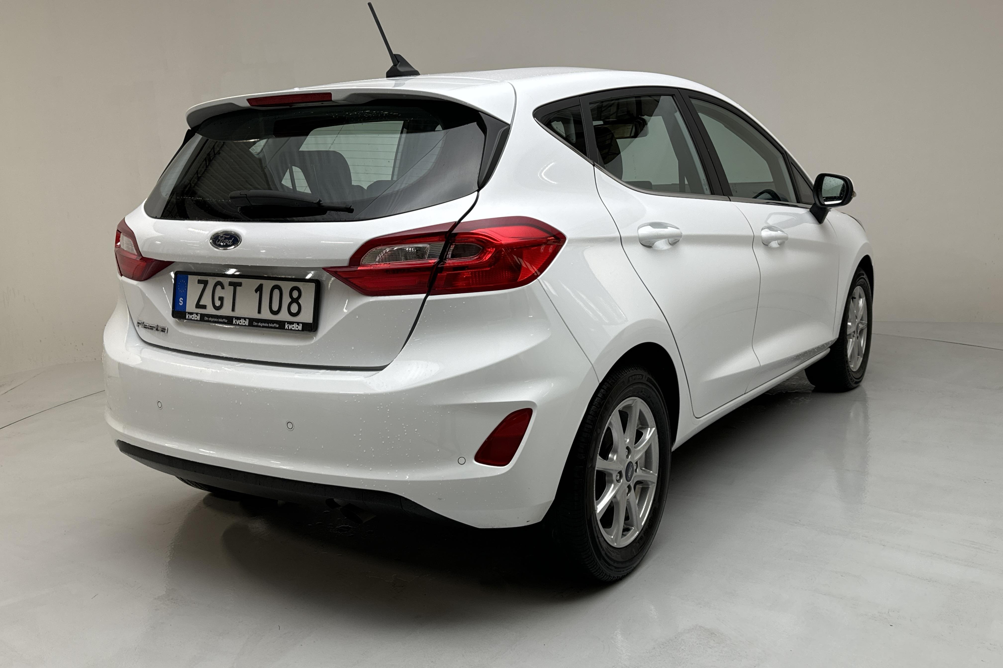 Ford Fiesta 1.0T EcoBoost 5dr (95hk) - 81 240 km - Manuaalinen - valkoinen - 2020