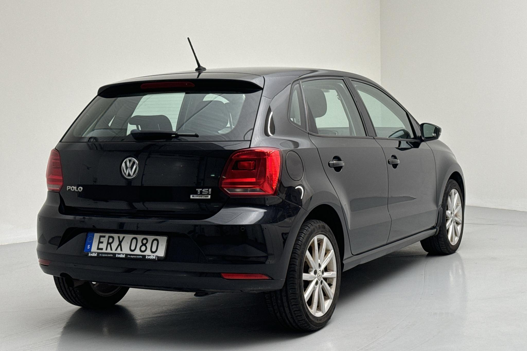 VW Polo 1.2 TSI 5dr (90hk) - 181 020 km - Manualna - czarny - 2017