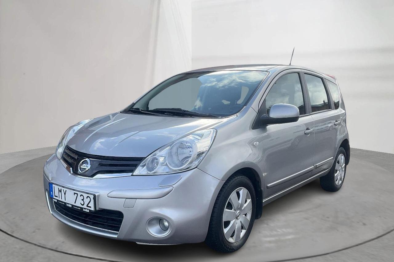 Nissan Note 1.6 (110hk) - 114 260 km - Automaattinen - hopea - 2010