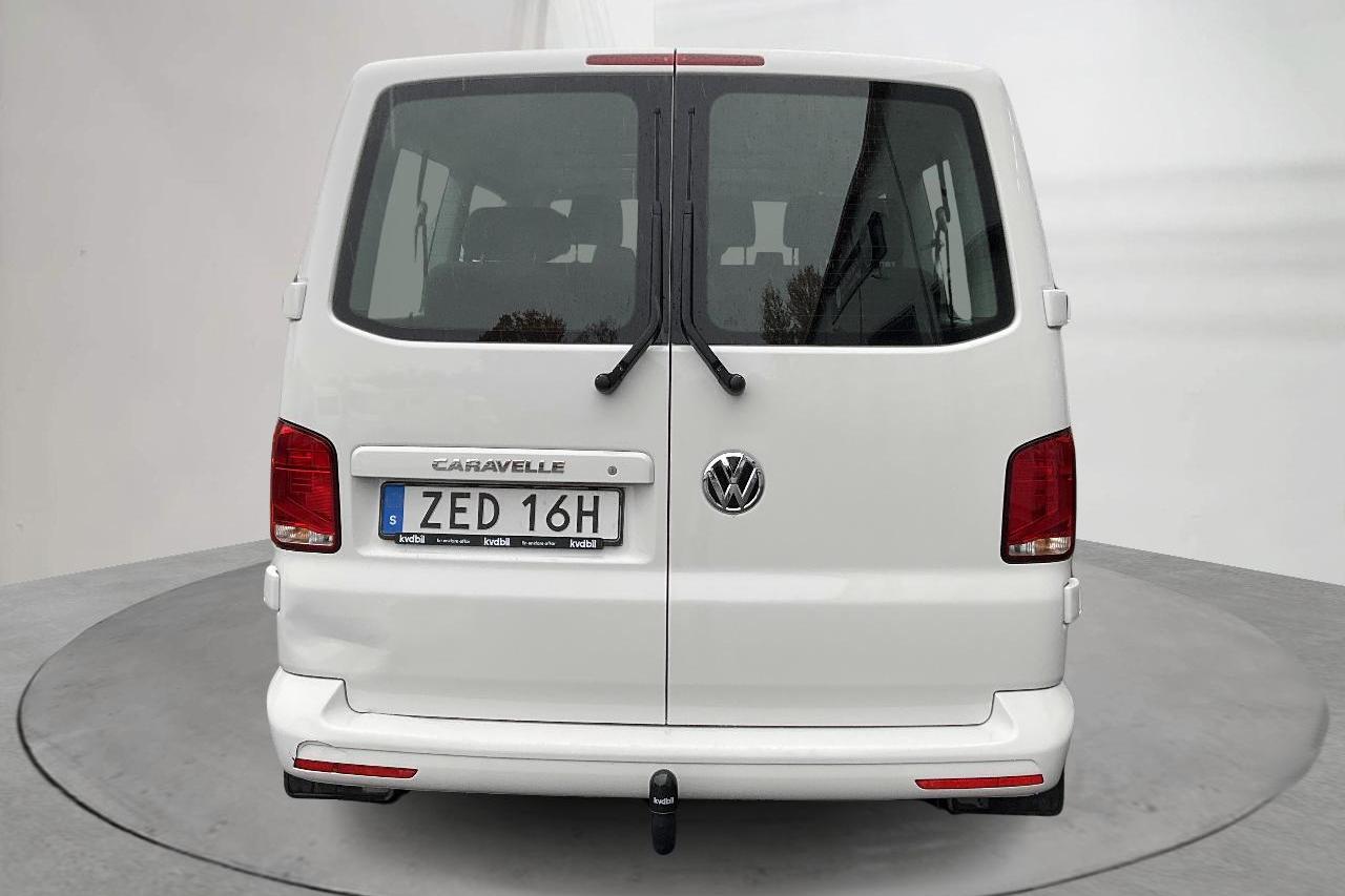 VW Caravelle T6 2.0 TDI BMT (150hk) - 60 660 km - Manualna - biały - 2023