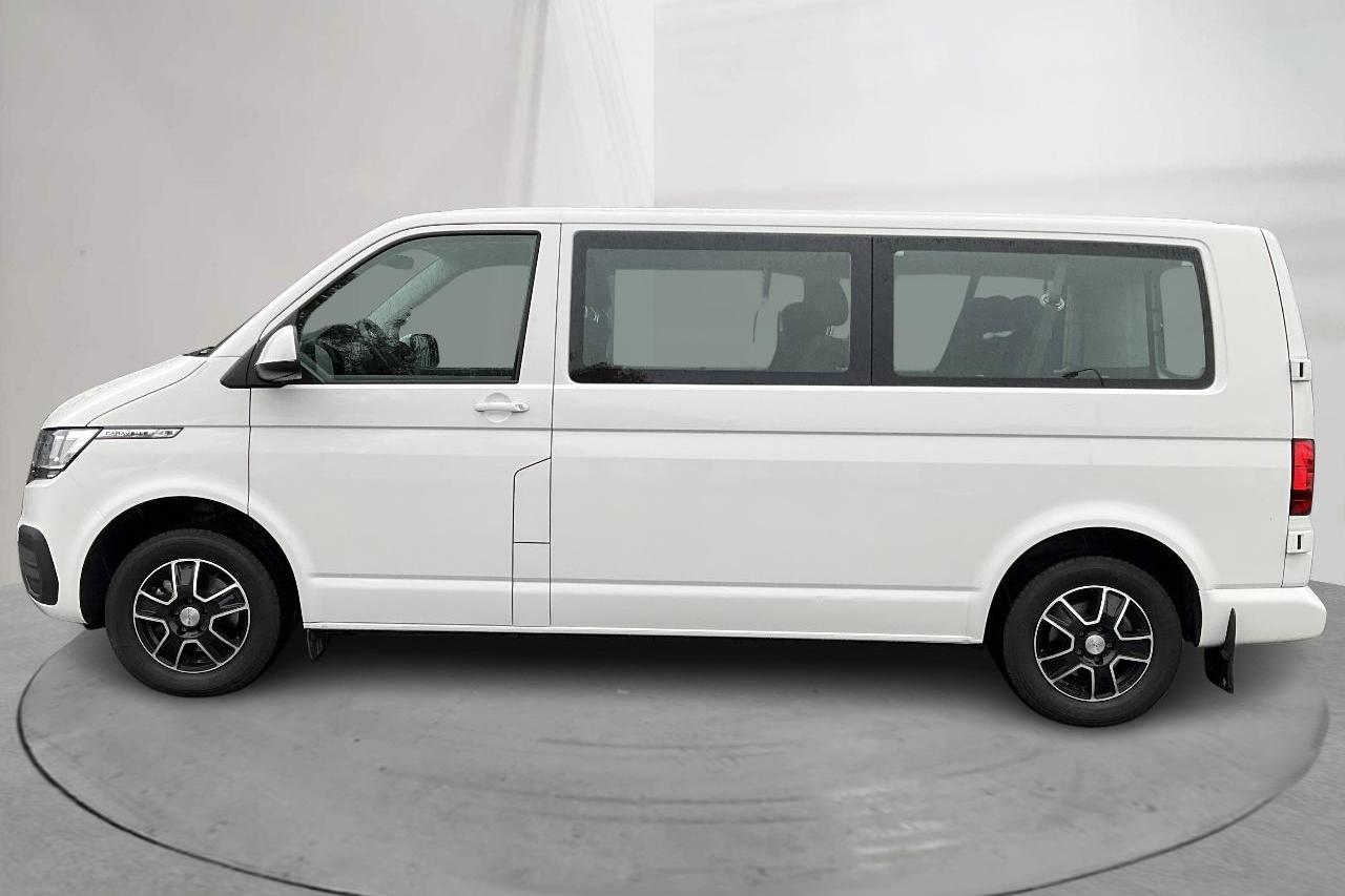 VW Caravelle T6 2.0 TDI BMT (150hk) - 60 660 km - Käsitsi - valge - 2023