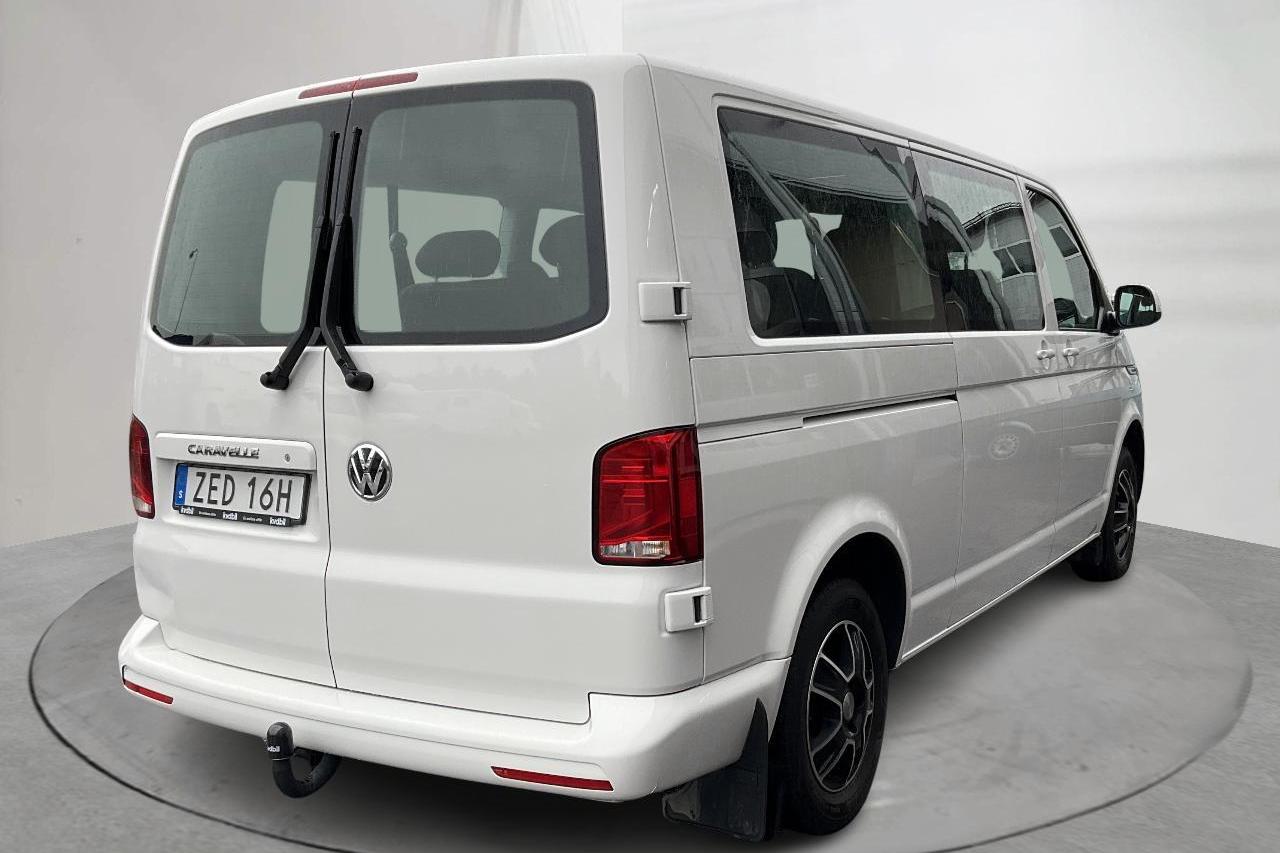 VW Caravelle T6 2.0 TDI BMT (150hk) - 60 660 km - Manualna - biały - 2023