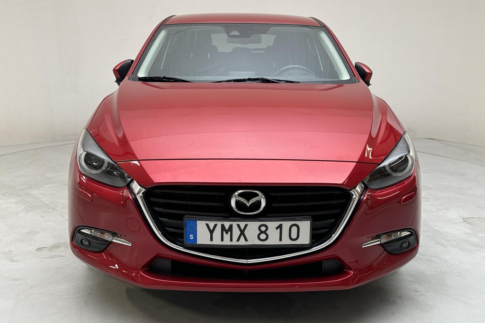 Mazda 3 2.0 5dr (165hk) - 17 800 km - Manuaalinen - punainen - 2018