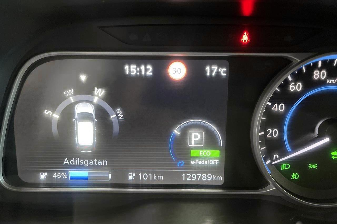 Nissan LEAF 5dr 39 kWh (150hk) - 129 790 km - Automatyczna - Dark Grey - 2019