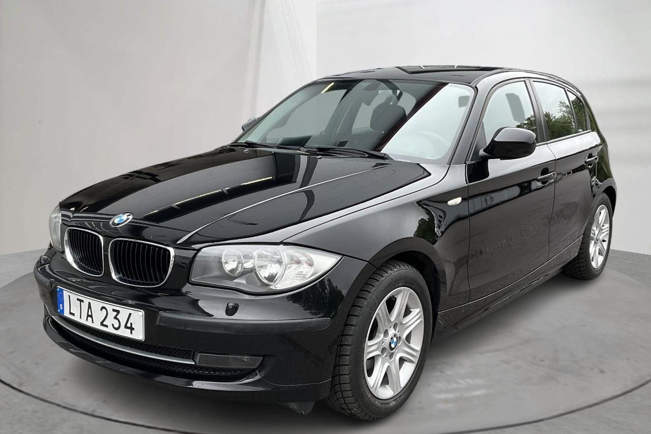 BMW 116i 5dr, E87 (122hk) - 95 350 km - Manual - black - 2011