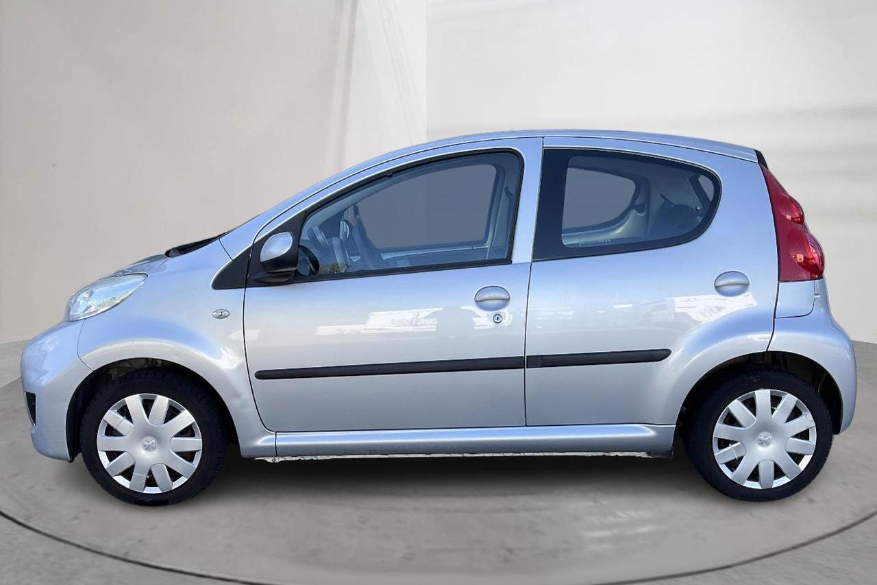 Peugeot 107 1.0 5dr (68hk) - 188 460 km - Manualna - szary - 2012