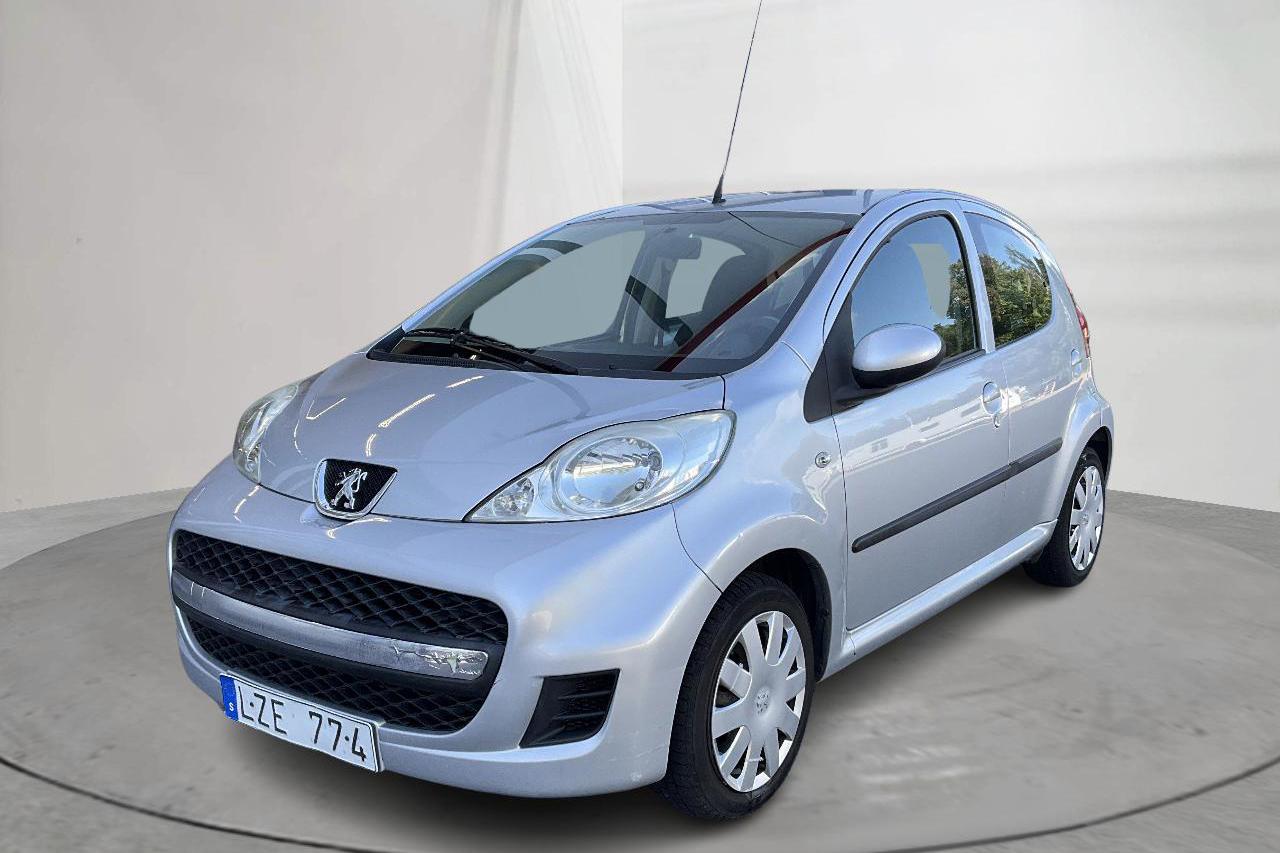 Peugeot 107 1.0 5dr (68hk) - 188 460 km - Manualna - szary - 2012