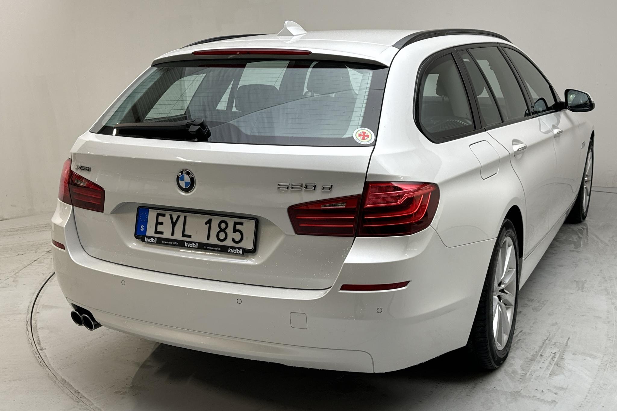 BMW 520d xDrive Touring, F11 (190hk) - 184 570 km - Automaattinen - valkoinen - 2015