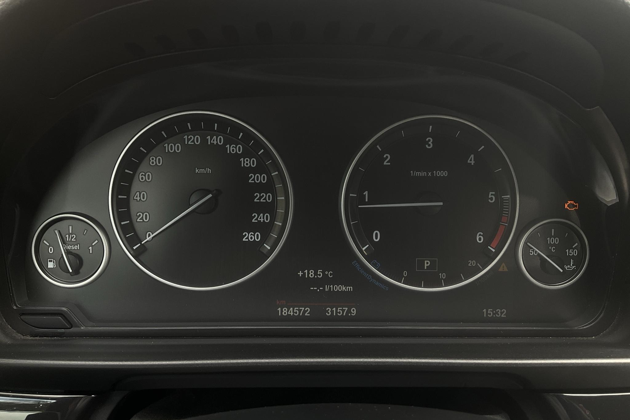 BMW 520d xDrive Touring, F11 (190hk) - 184 570 km - Automatyczna - biały - 2015