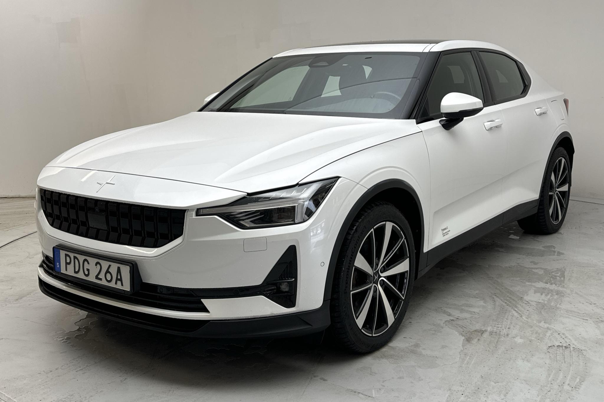 Polestar 2 Long range Dual motor (408hk) - 163 880 km - Automatic - white - 2021