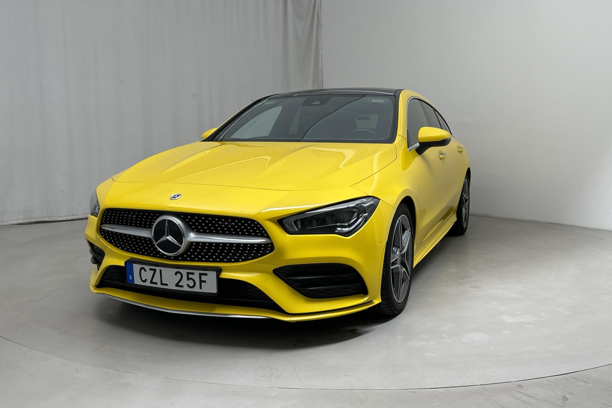 Mercedes CLA 200 d Shooting Brake X118 (150hk) - 80 090 km - Automaatne - hõbe - 2021