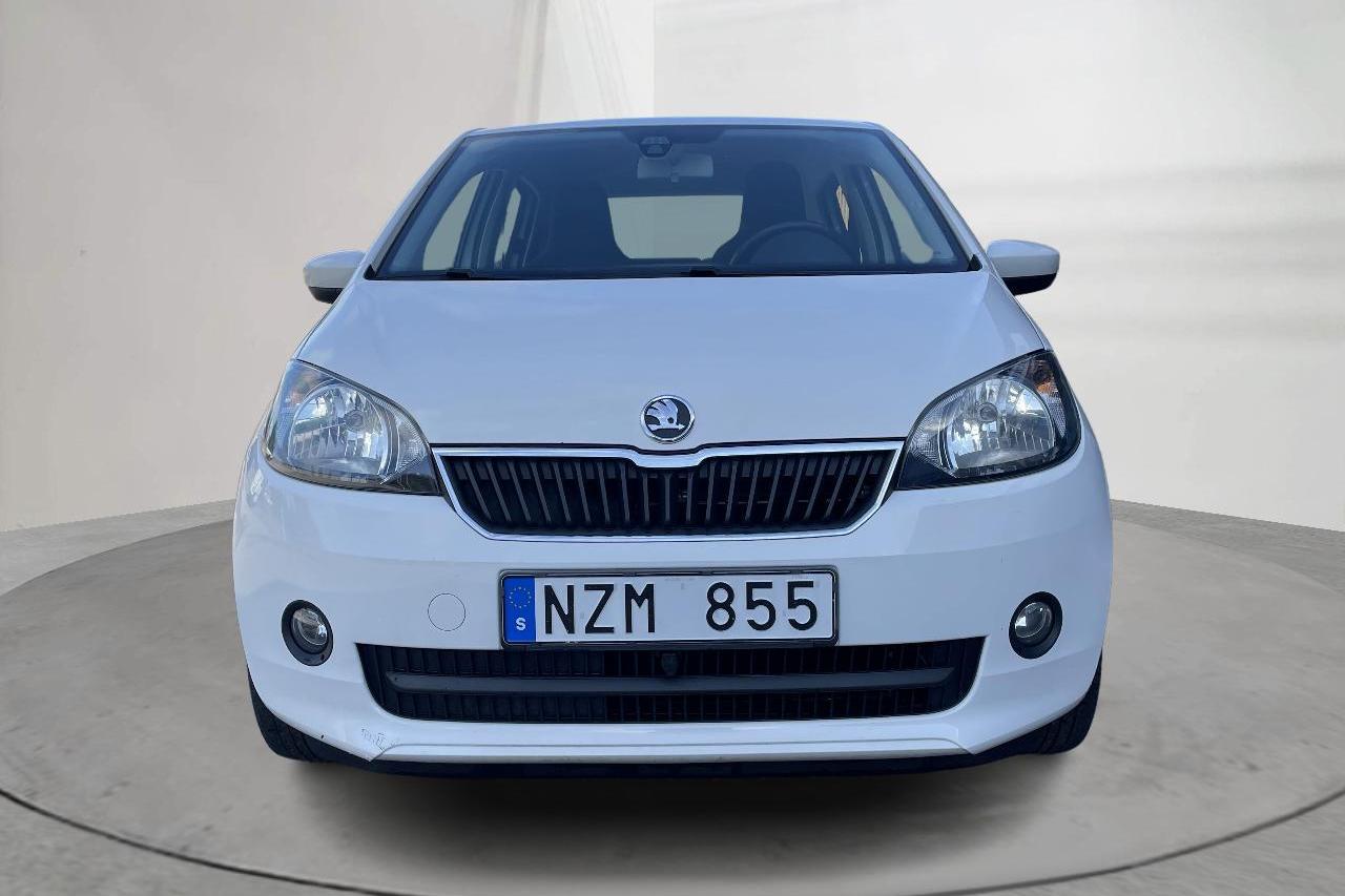 Skoda Citigo MPI 5dr CNG (68hk) - 136 190 km - Käsitsi - valge - 2014