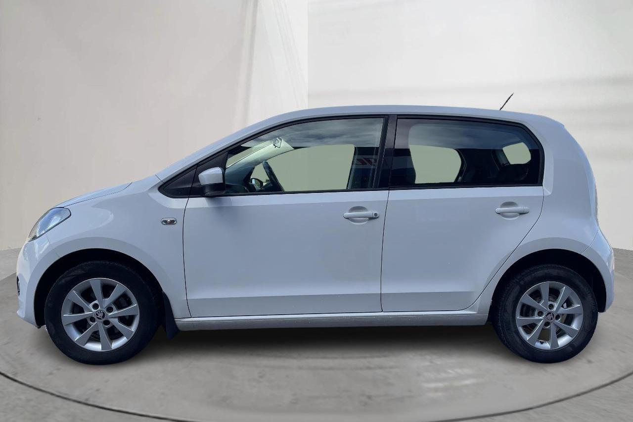 Skoda Citigo MPI 5dr CNG (68hk) - 136 190 km - Manuaalinen - valkoinen - 2014