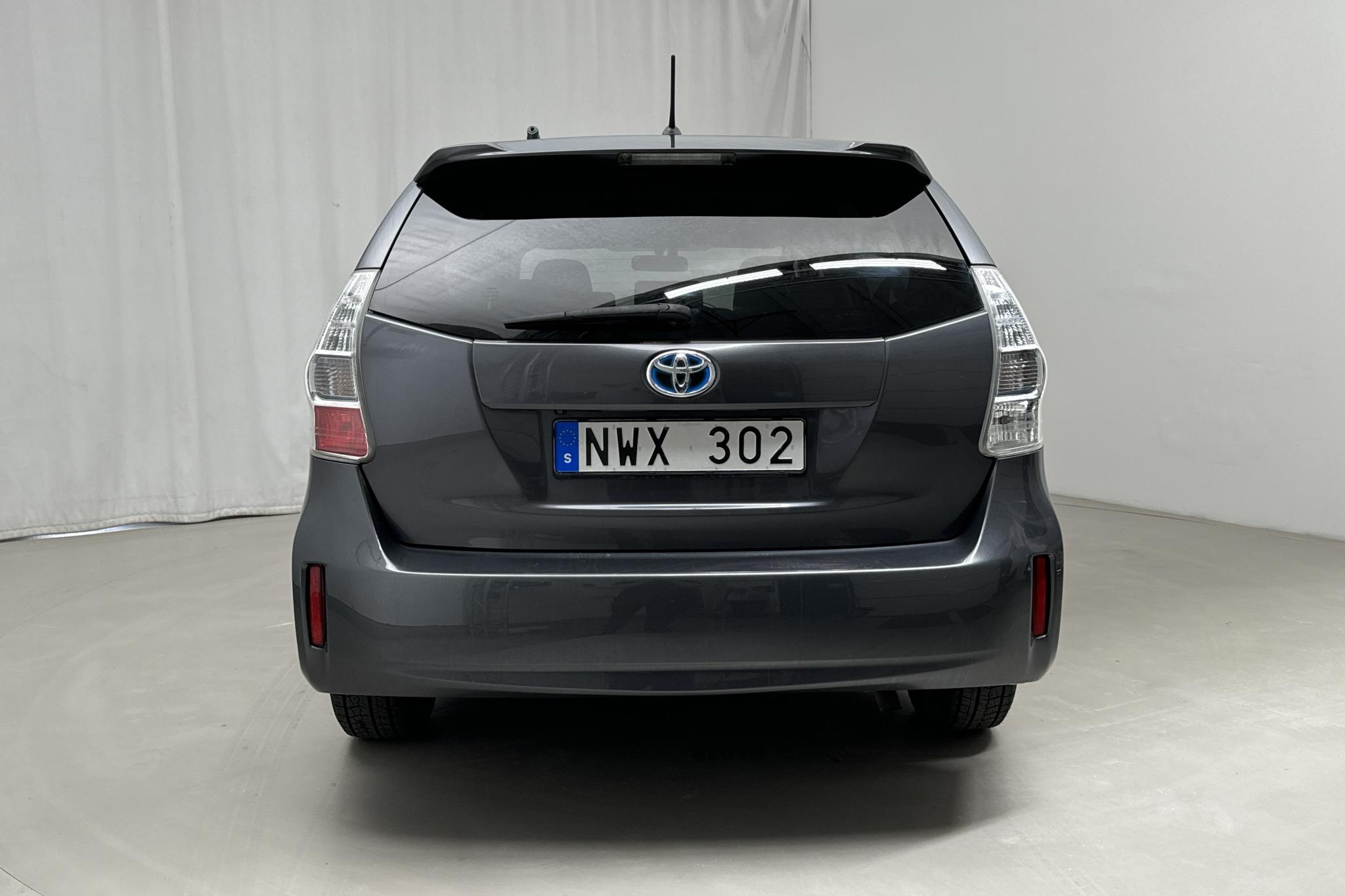 Toyota Prius+ 1.8 Hybrid (99hk) - 260 700 km - Automatyczna - Dark Grey - 2013