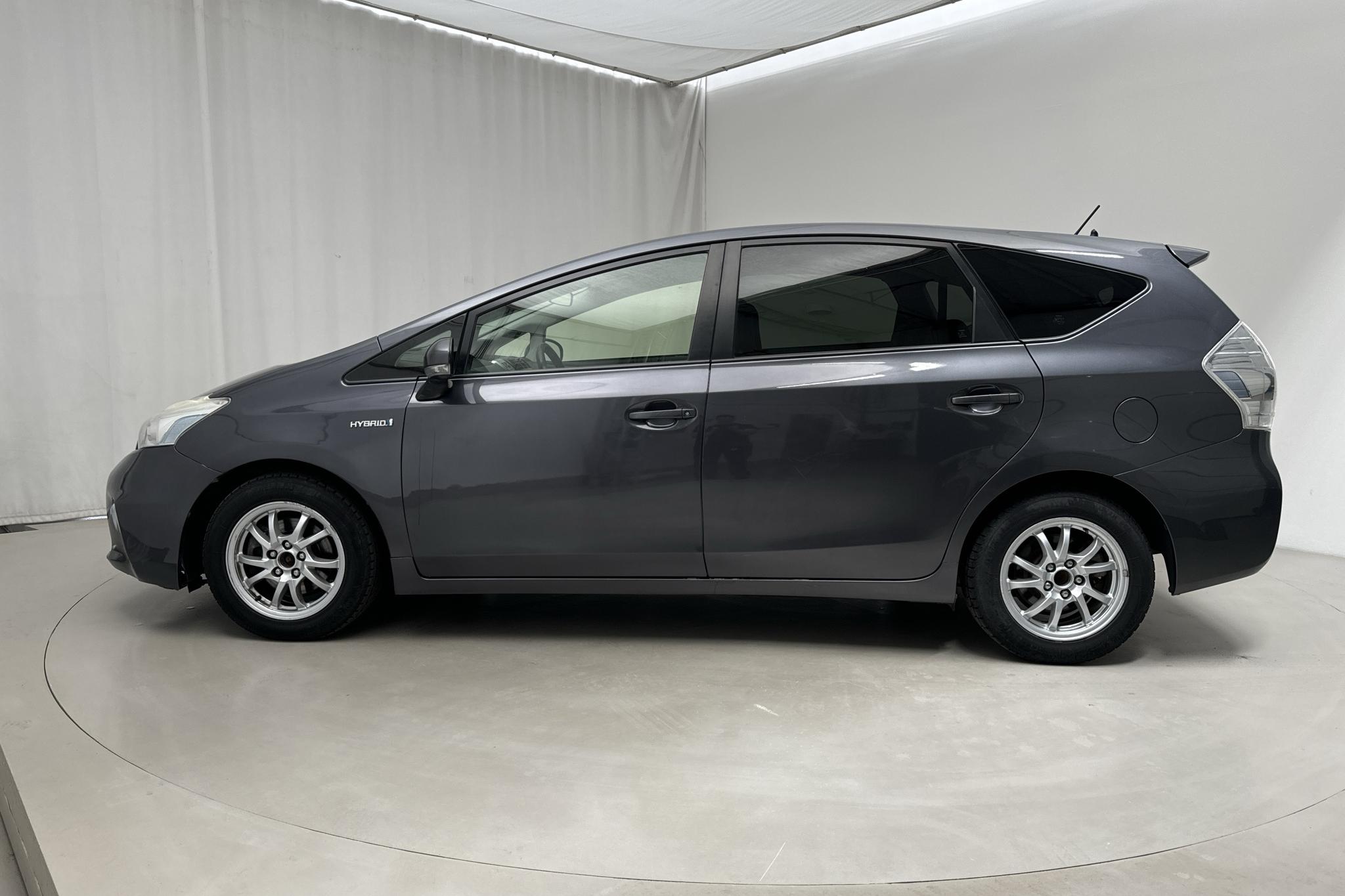 Toyota Prius+ 1.8 Hybrid (99hk) - 260 700 km - Automaattinen - Dark Grey - 2013