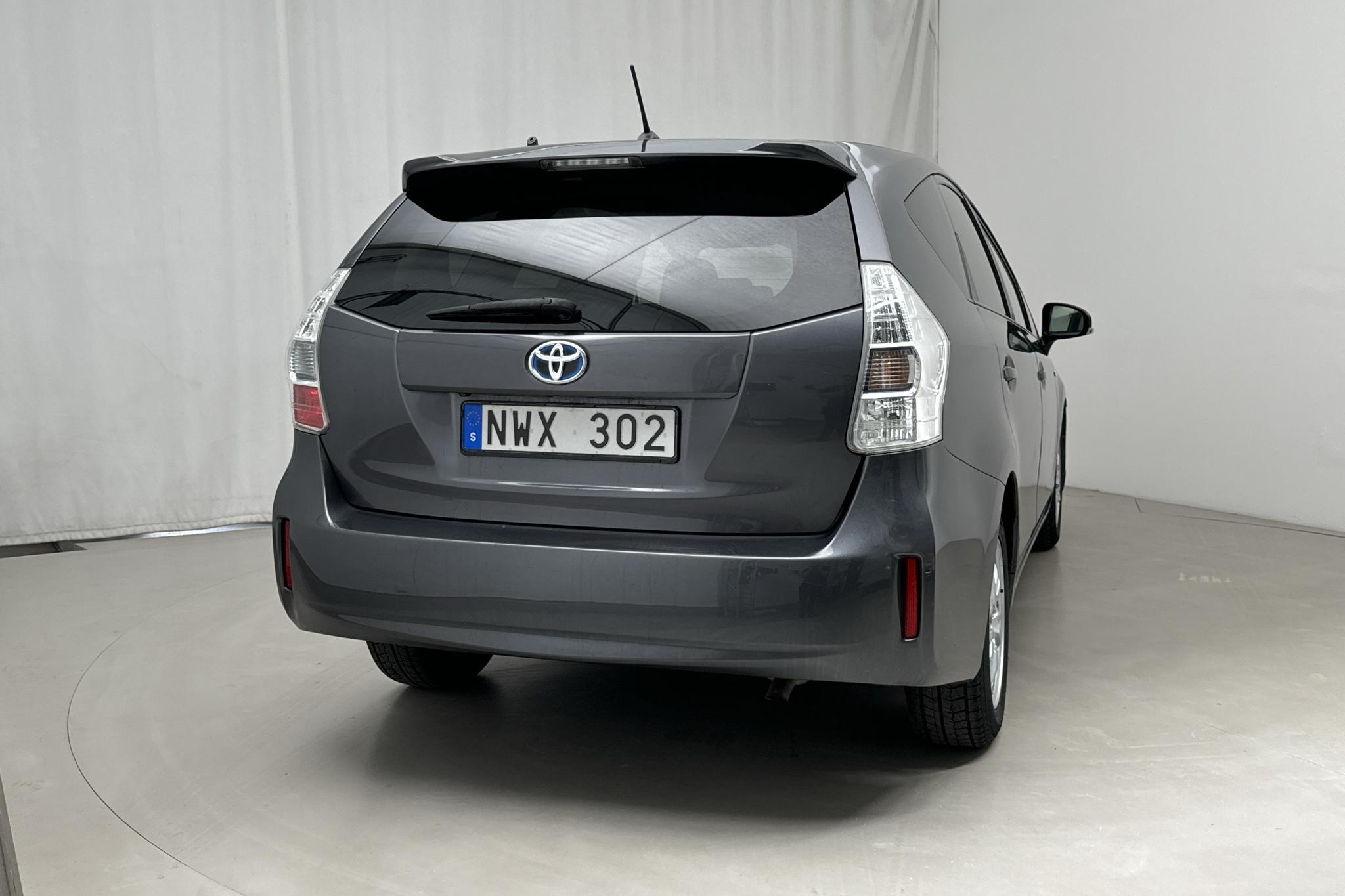 Toyota Prius+ 1.8 Hybrid (99hk) - 26 070 mil - Automat - Dark Grey - 2013