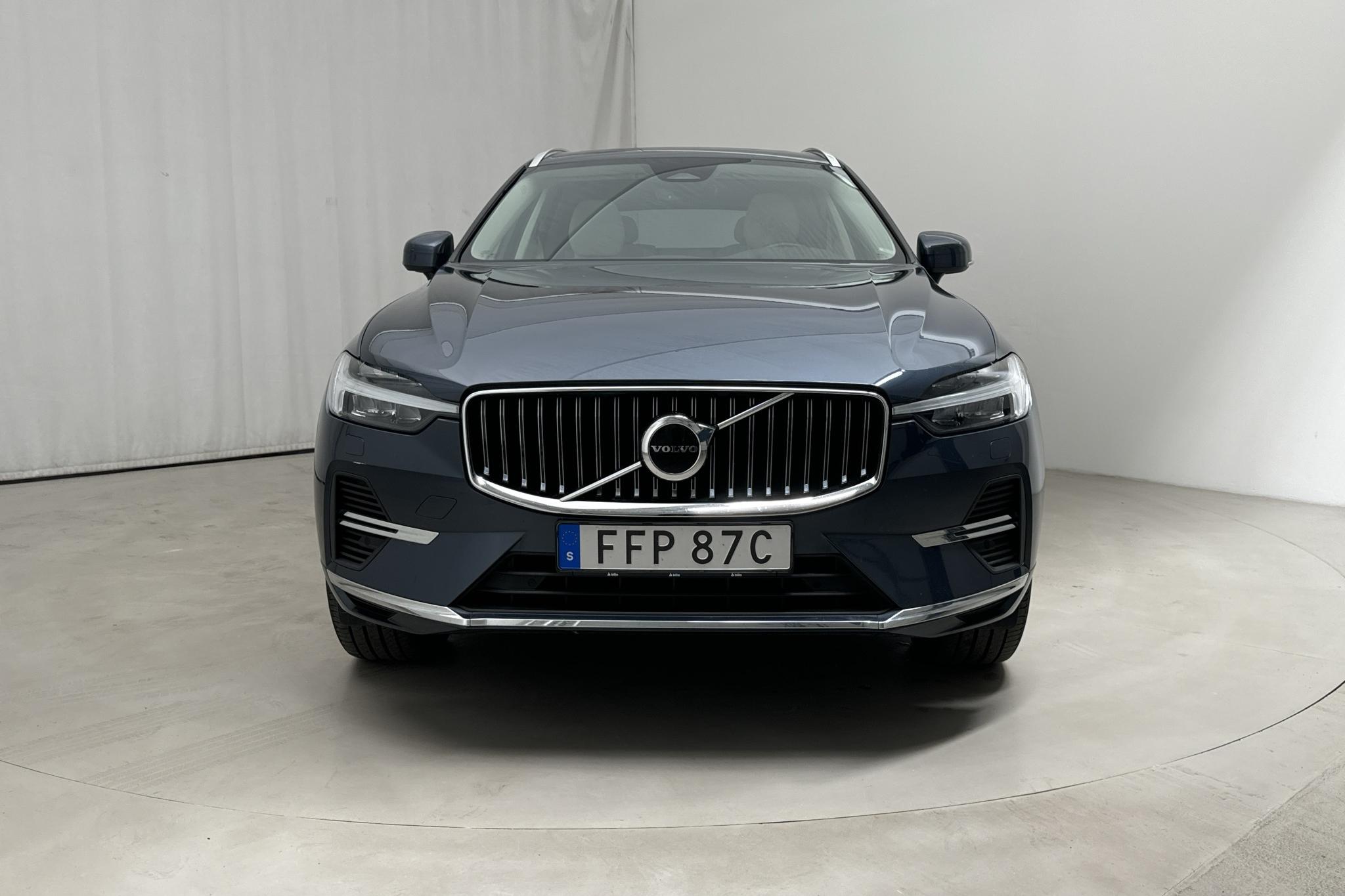 Volvo XC60 T6 AWD Recharge (350hk) - 67 420 km - Automatyczna - Dark Blue - 2022