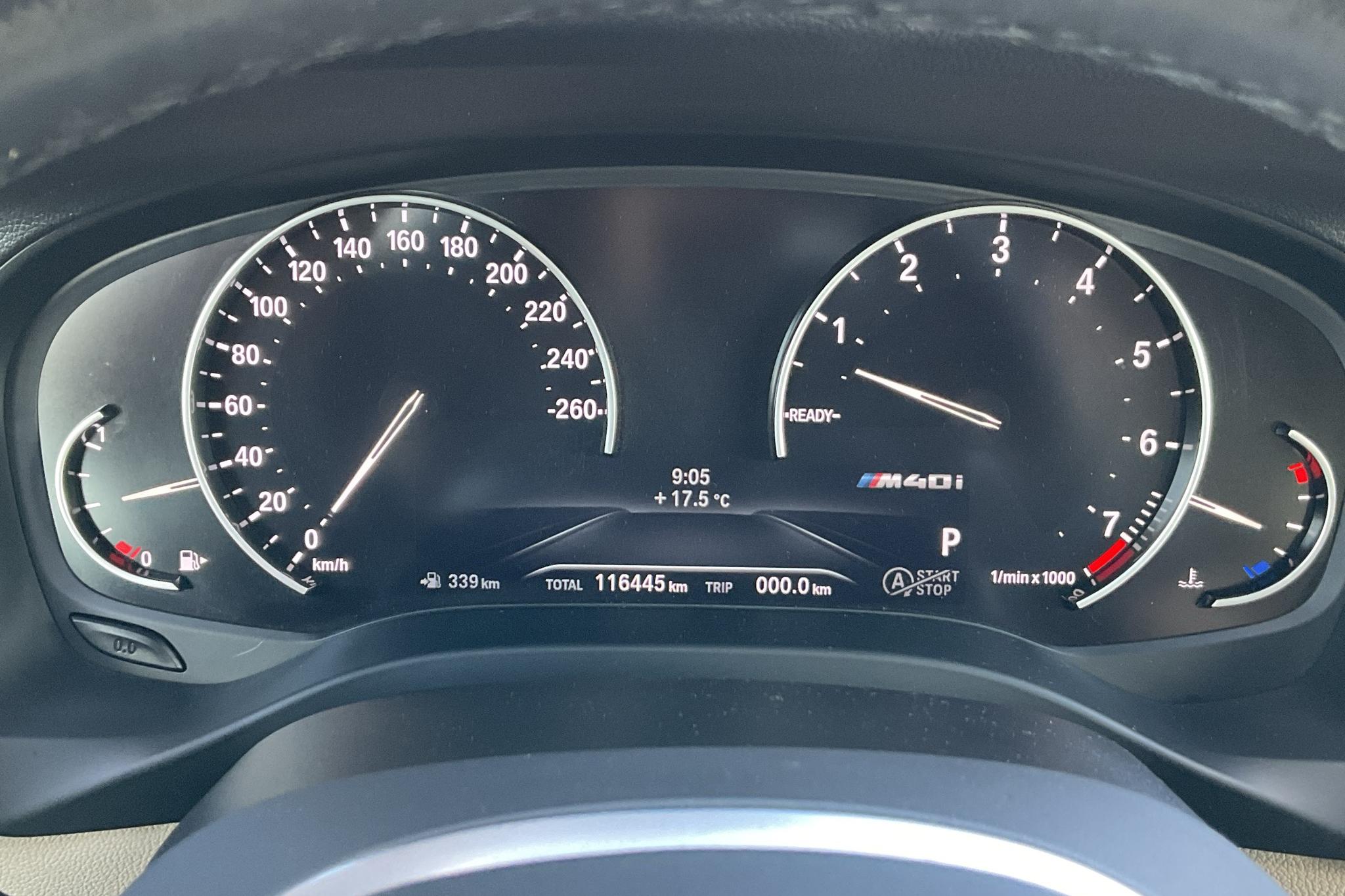 BMW X3 xDriveM40i, G01 (360hk) - 116 440 km - Automaattinen - sininen - 2018