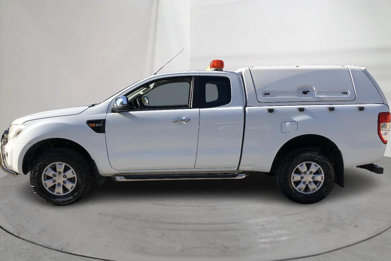 Ford Ranger 2.2 TDCi 4WD (150hk) - 153 540 km - Käsitsi - valge - 2013