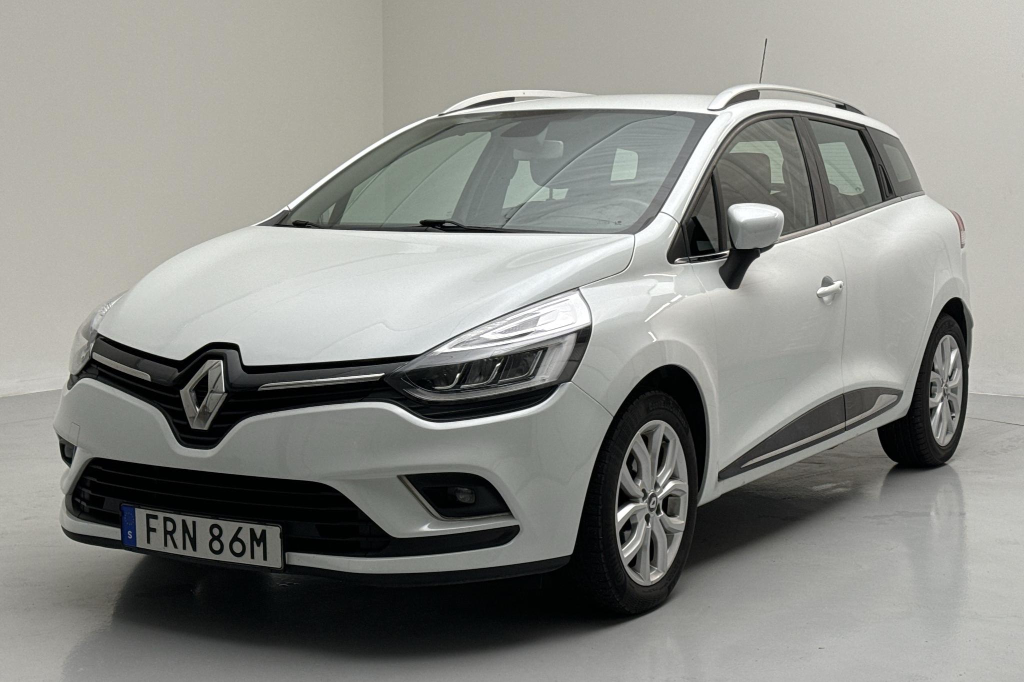 Renault Clio IV 0.9 TCe 90 Sports Tourer (90hk) - 109 190 km - Manuaalinen - valkoinen - 2019