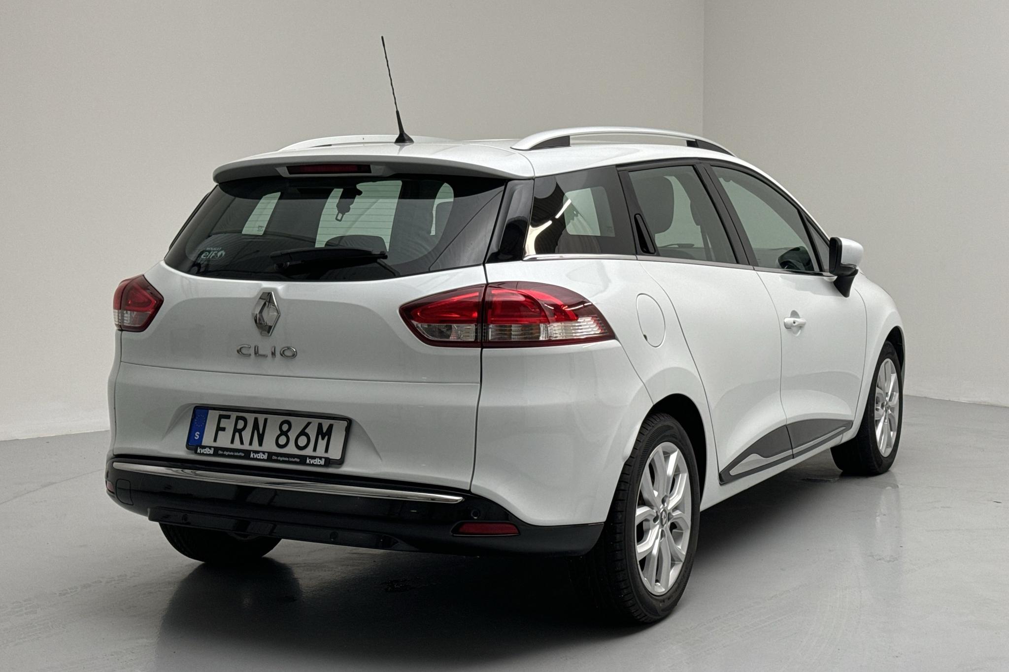 Renault Clio IV 0.9 TCe 90 Sports Tourer (90hk) - 109 190 km - Manuaalinen - valkoinen - 2019