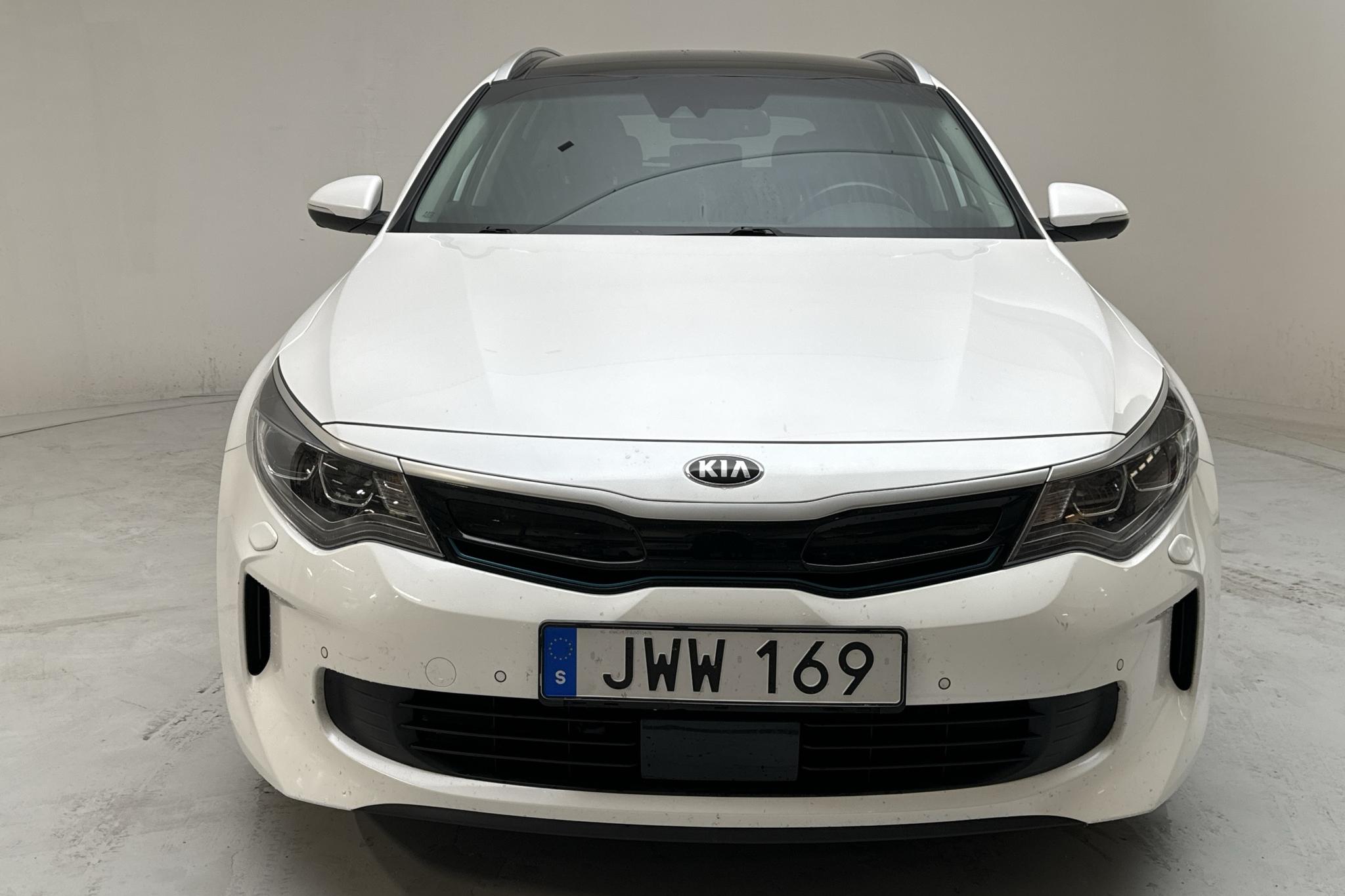 KIA Optima 2.0 GDi Plug-in Hybrid SW (205hk) - 126 010 km - Automaattinen - valkoinen - 2018