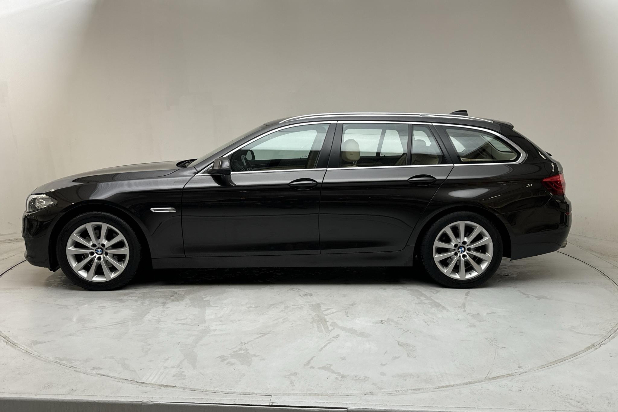 BMW 520d xDrive Touring, F11 (190hk) - 17 528 mil - Automat - brun - 2015