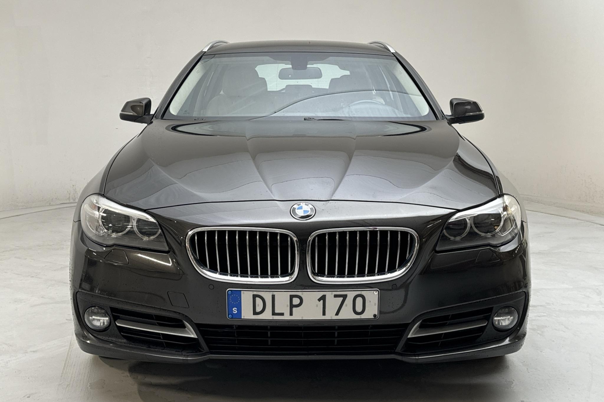 BMW 520d xDrive Touring, F11 (190hk) - 17 528 mil - Automat - brun - 2015