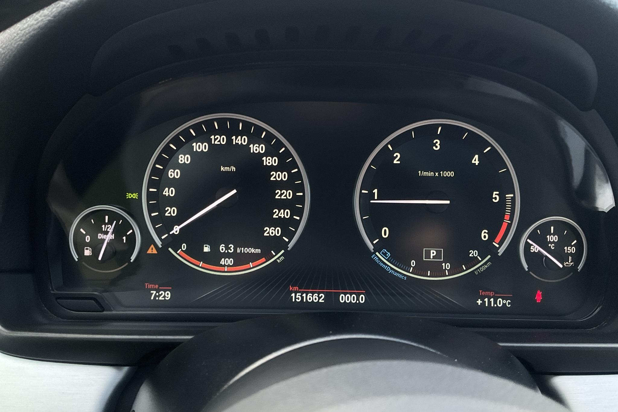 BMW 520d xDrive Sedan, F10 (190hk) - 151 660 km - Automatyczna - szary - 2016