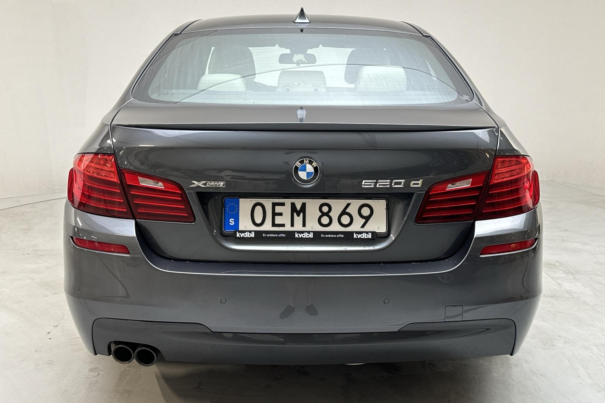 BMW 520d xDrive Sedan, F10 (190hk) - 15 166 mil - Automat - grå - 2016