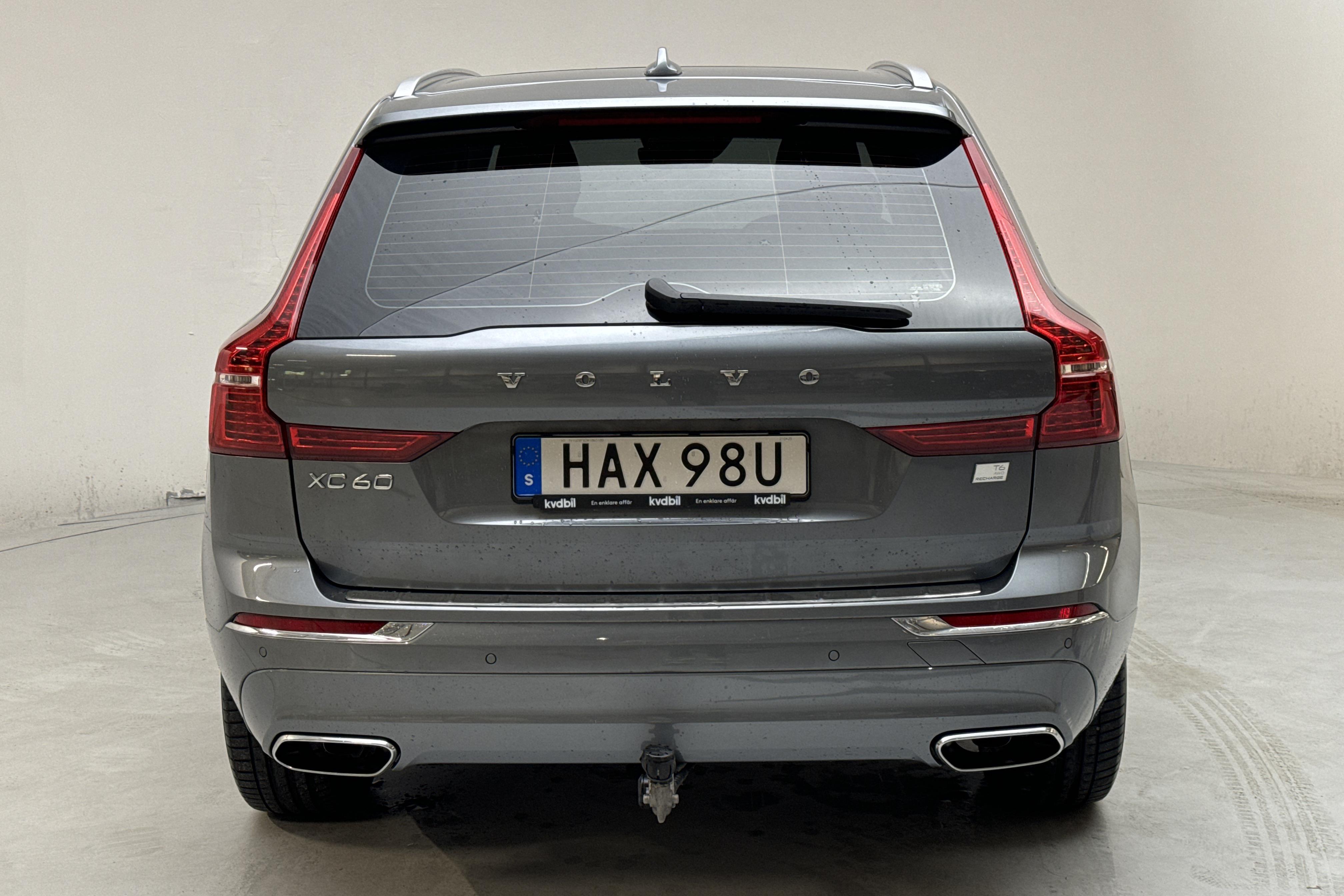 Volvo XC60 T6 AWD Recharge (340hk) - 78 530 km - Automaattinen - harmaa - 2021