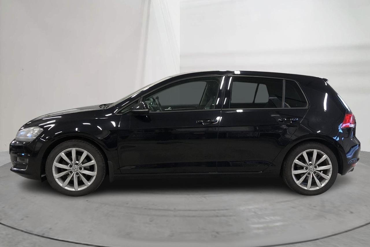 VW Golf VII 1.4 TSI 5dr (140hk) - 137 050 km - Manual - black - 2013